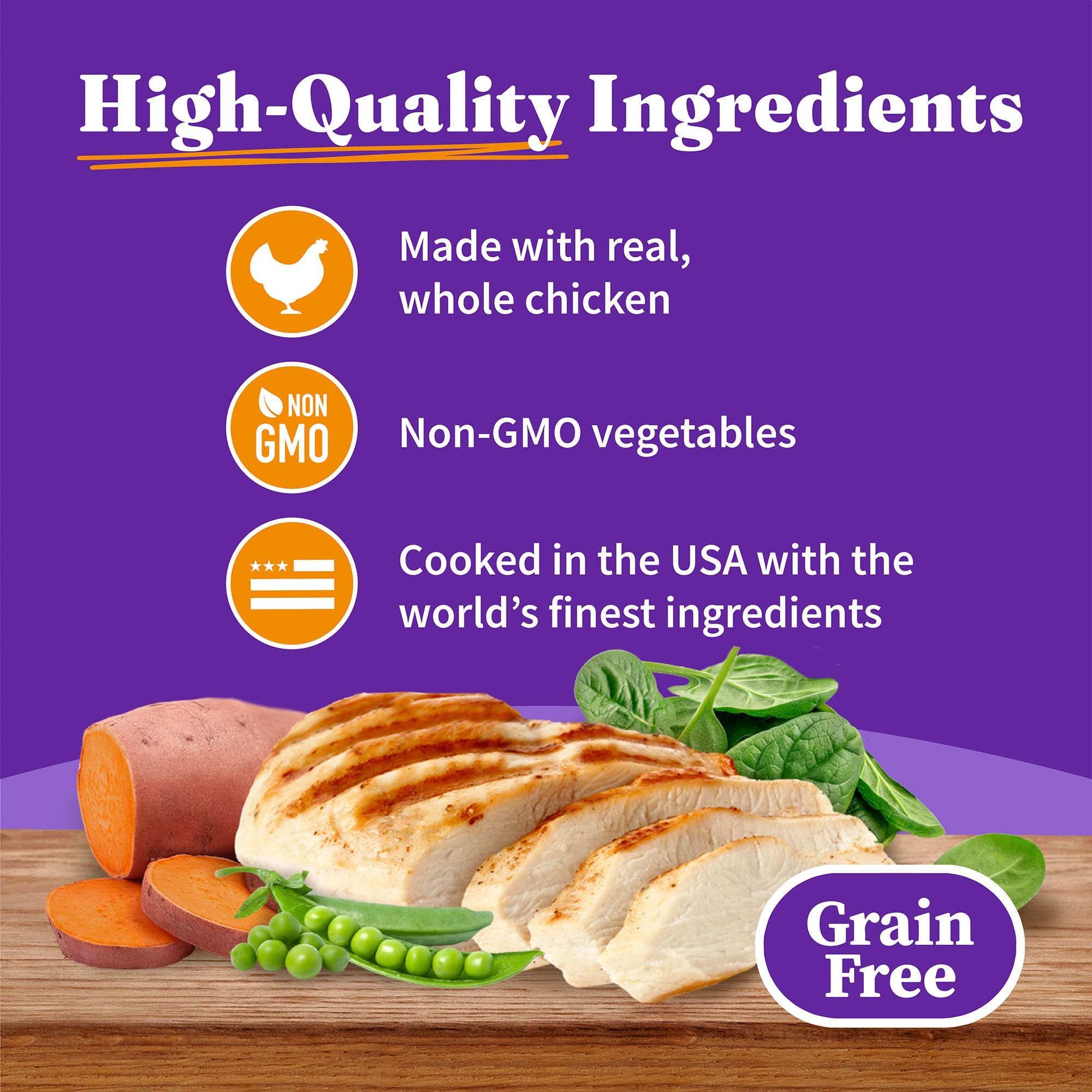 Halo Wet Cat Food Whole Chicken Recipe, Grain Free Pate, 5.5 Oz Can (Pack of 12)