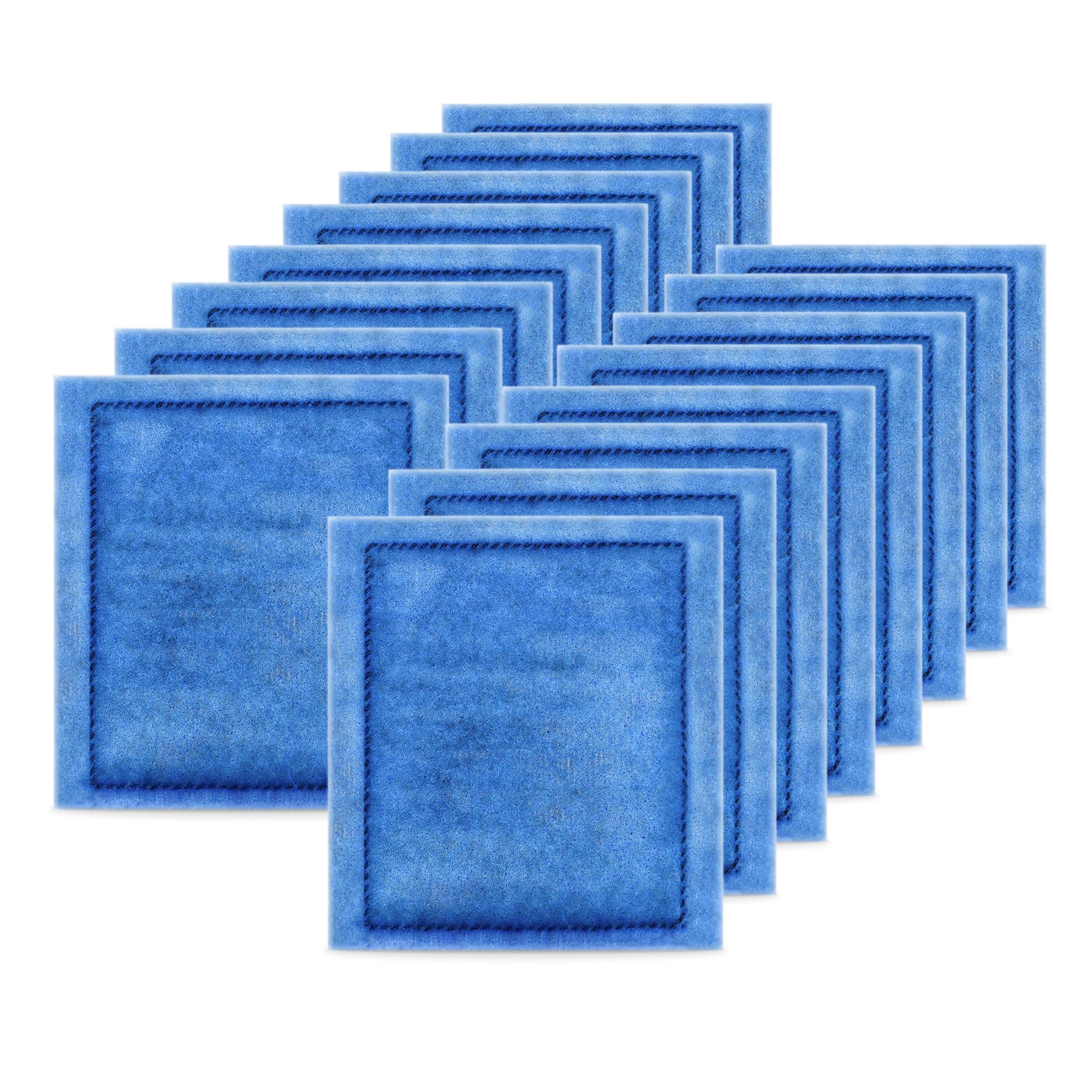 Pewyoke Aquarium Filter Cartridge 16 Pack Rite-Size C Filter Replacement Cartridges Compatible With Pro Power Filters 275/375 /P
