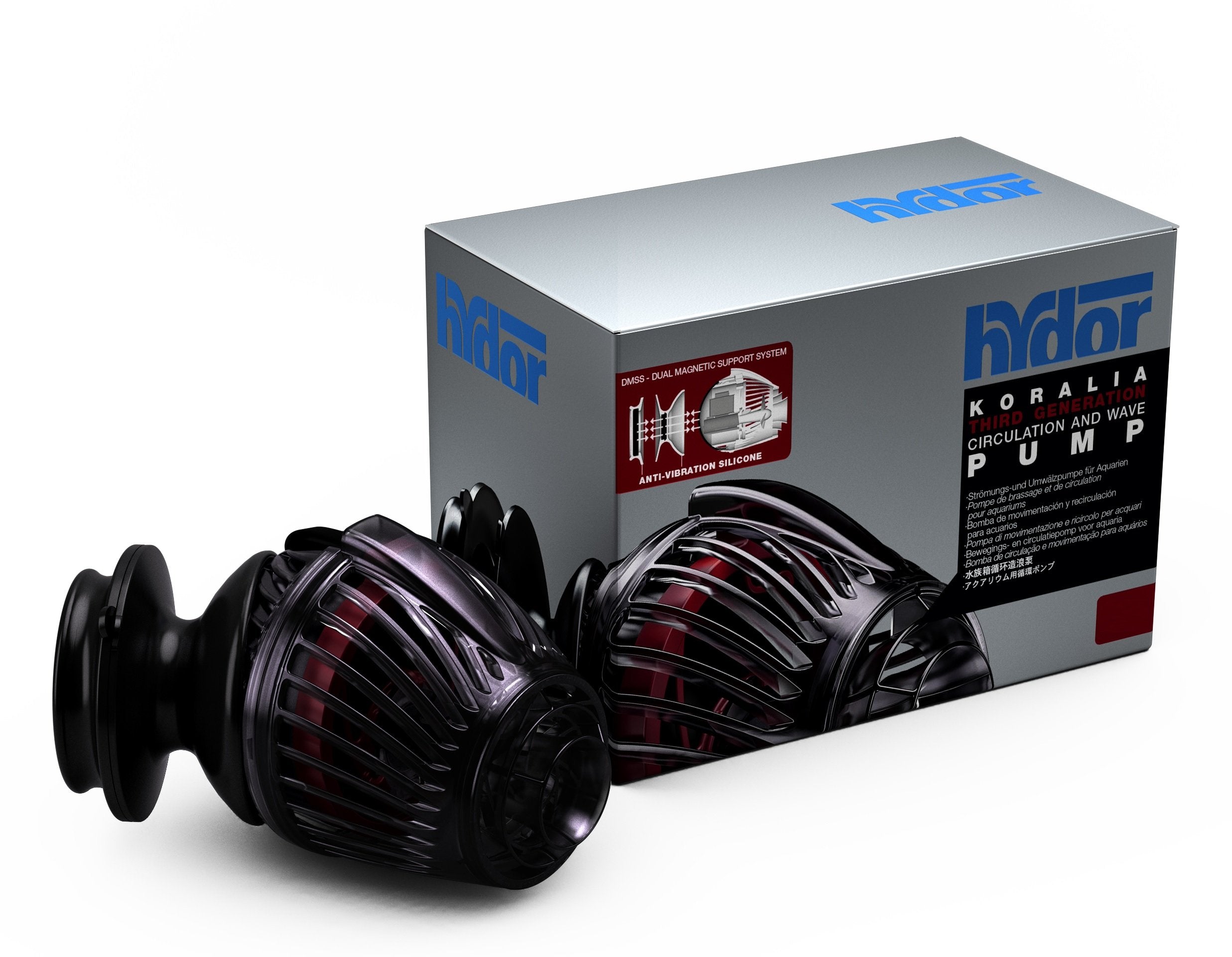 Hydor Pump Koralia 3 Gen Aquarium Heater, 2450 Gph, Black