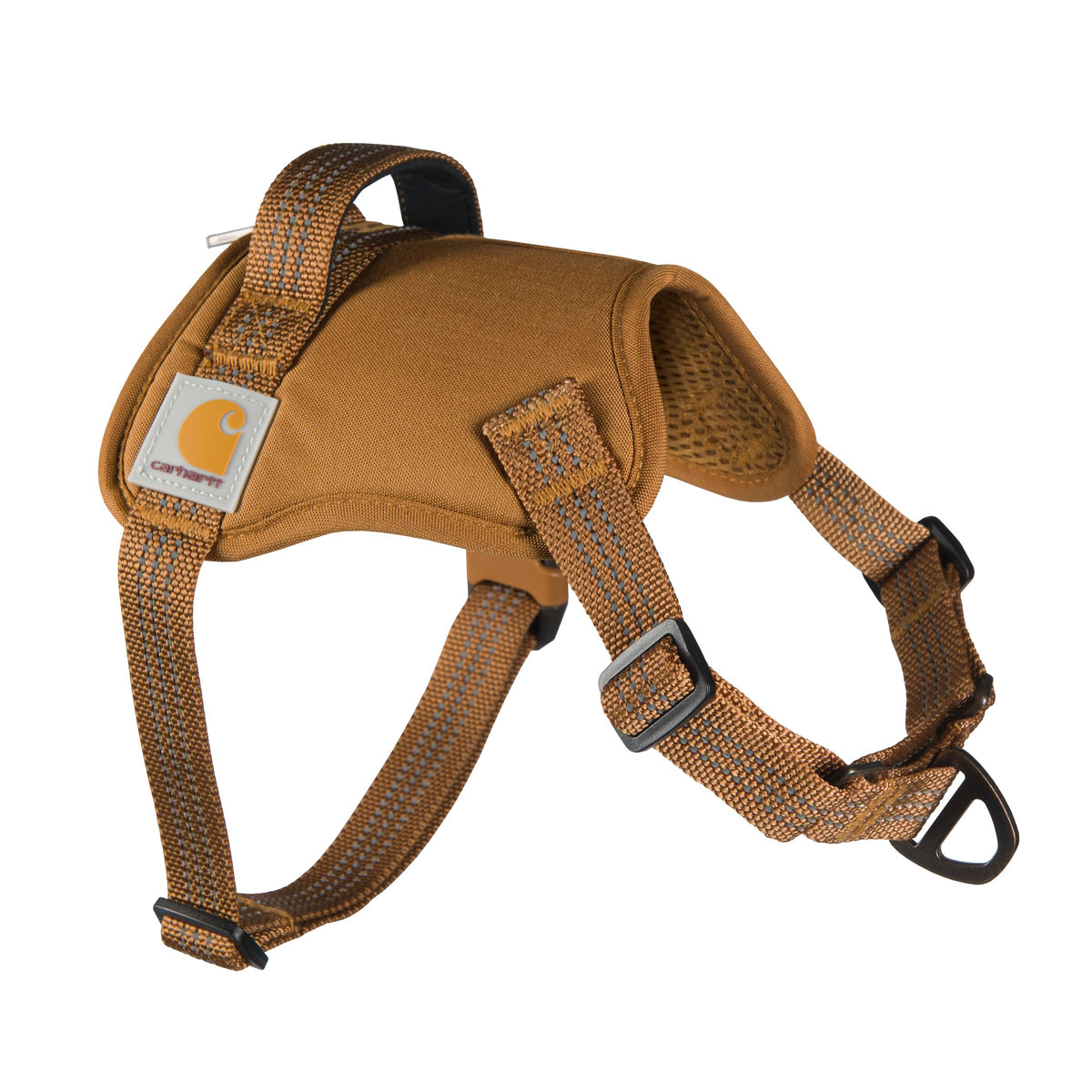 Carhartt Nylon Duck No Pull Dog Harness, Fully Adjustable Dog Harness With Quick Control Handle And Reflective Accents, Carhartt