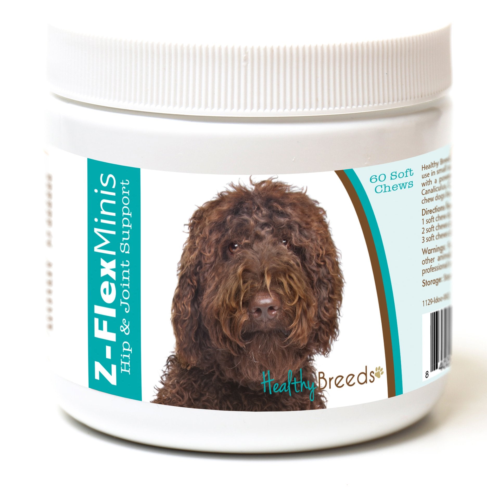 Healthy Breeds Labradoodle Z-Flex Minis Hip and Joint Support Soft Chews 60 Count