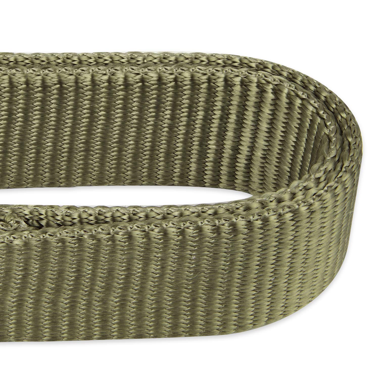 Premium Upgraded Durable Nylon Anti-Escape Martingale Dog Collar For Medium Boy And Girl Dogs Comfy And Safe - Walking, Professional Training, Daily Use. (Medium, Military Green)