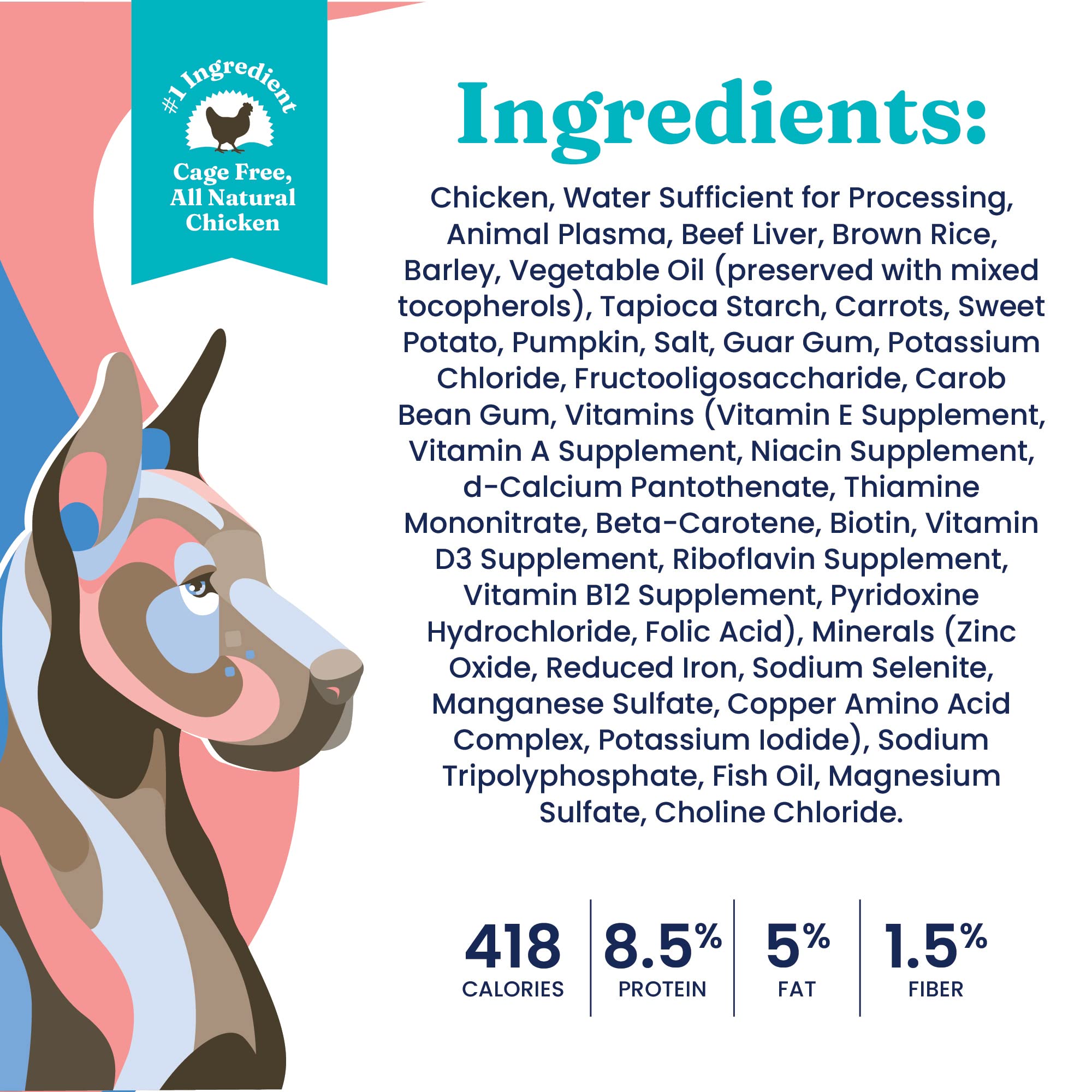 Solid Gold Canned Dog Food - High Protein Chicken & Whole Grains, 6 Pack, Model 3404013
