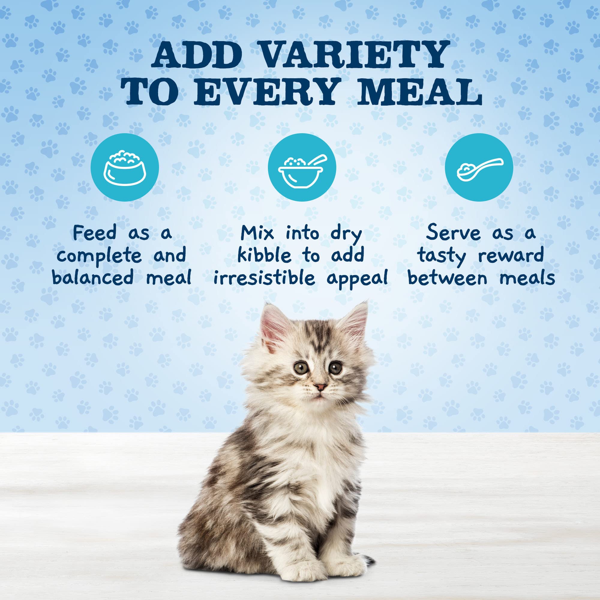 Blue Buffalo Baby Blue Healthy Growth Formula Wet Cat Food, Chicken, 3 oz Cans, Pack of 24