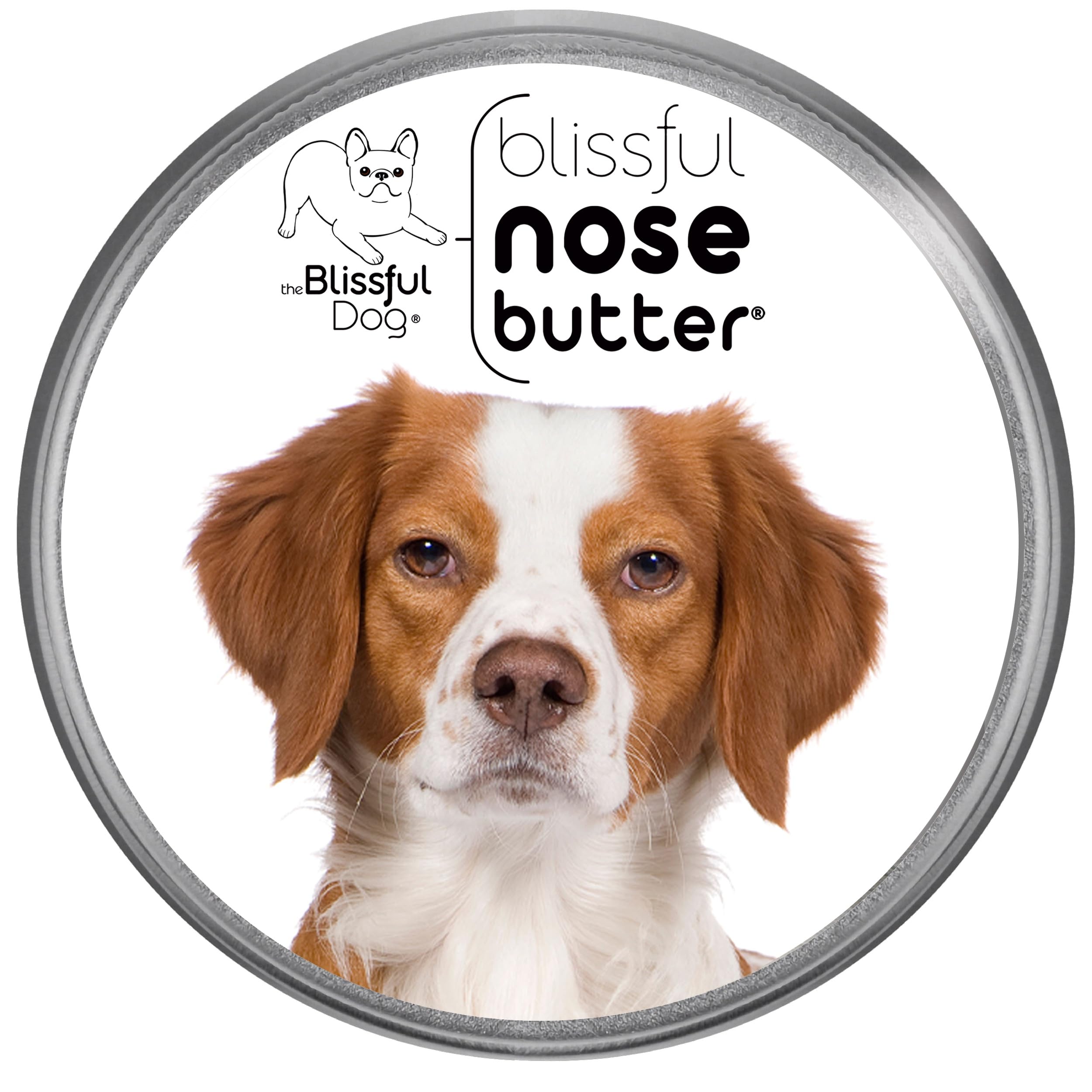 The Blissful Dog Brittany Spaniel Unscented Nose Butter, 16oz
