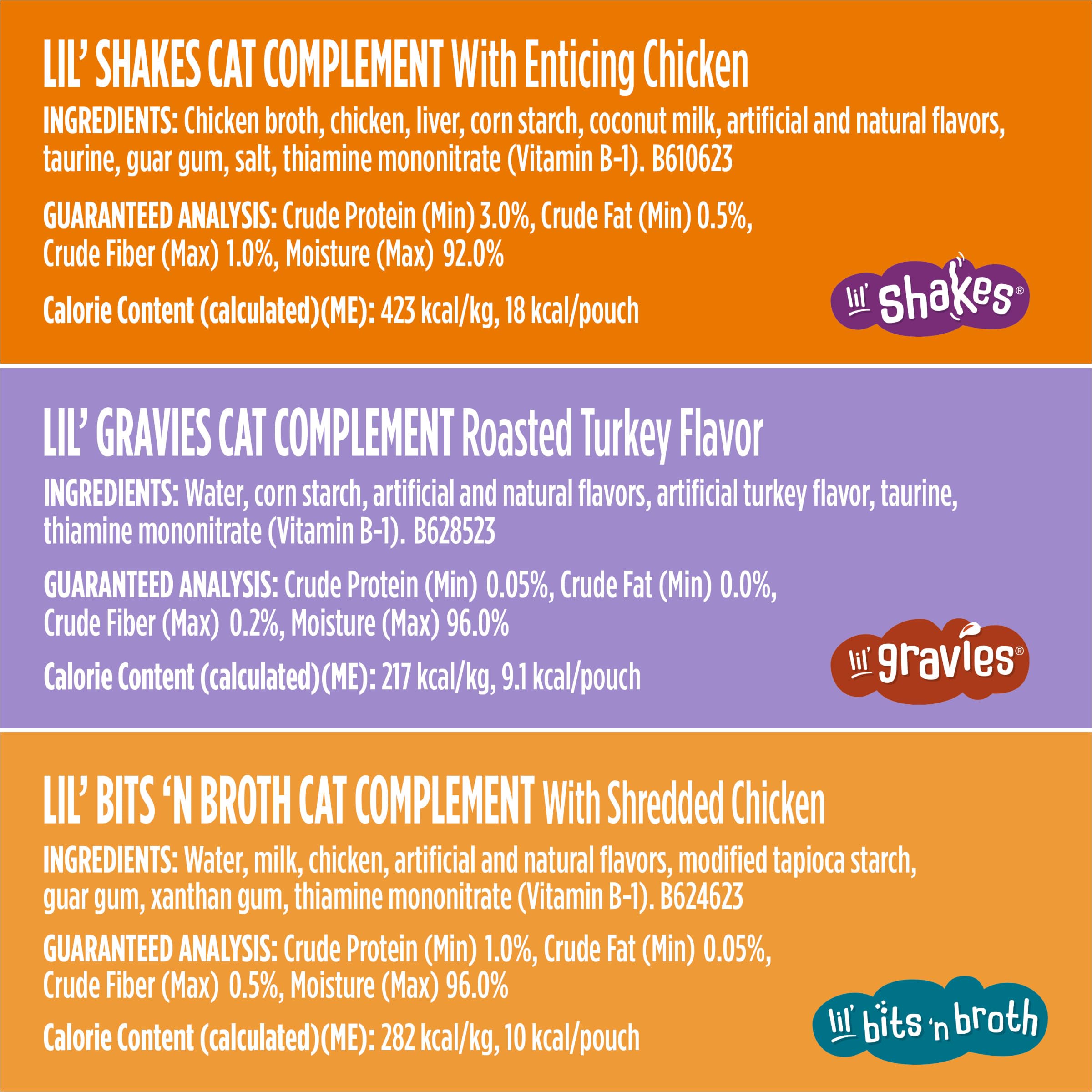 Purina Friskies Poultry Faves Broth and Gravy Cat Food Complements Variety Pack - 8 ct. Box