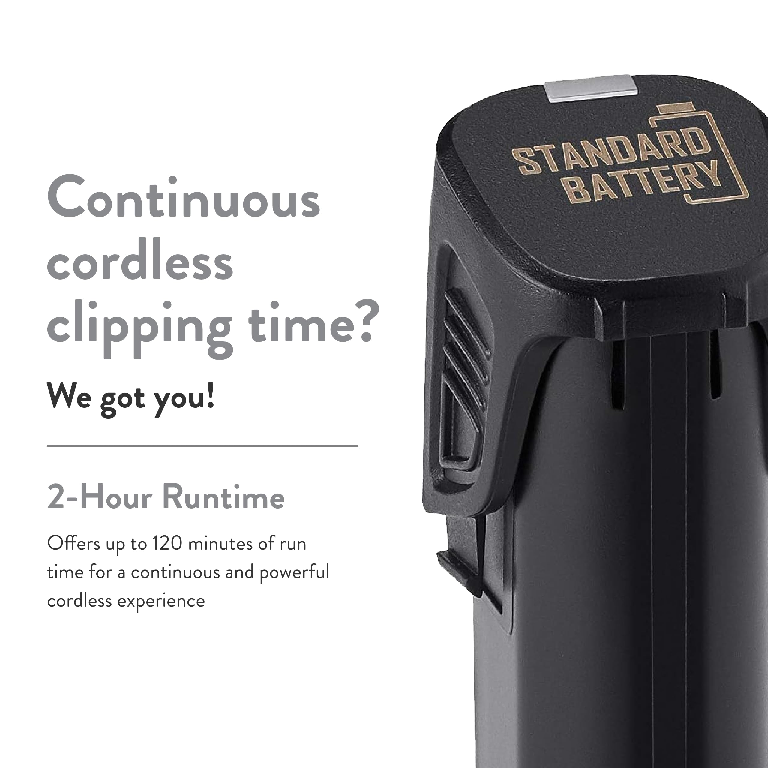 Wahl Professional Animal Replacement Battery For Creativa Cordless Pet Clipper (#41874-7050) - Replacement Battery For Pet Clipper - Lithium Ion