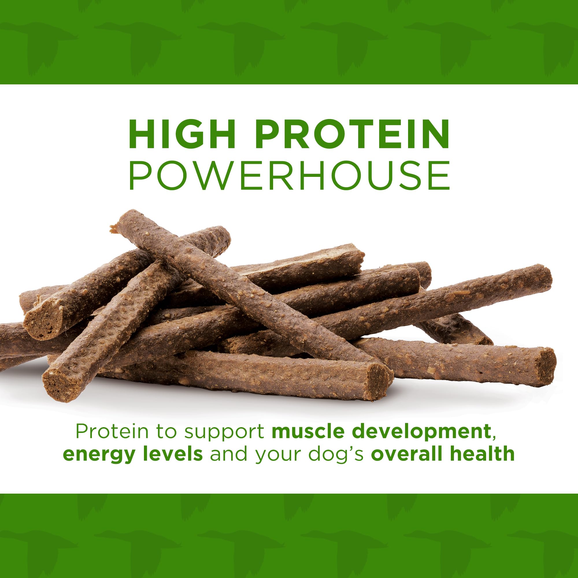 Dog Delights Chewy Duck Sticks 1.25KG, Dog Treats