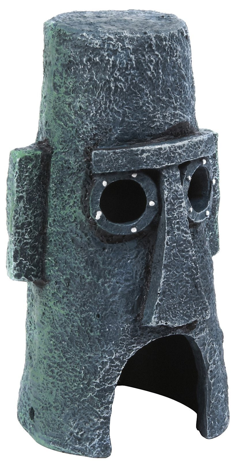 Penn-Plax Spongebob Squarepants Squidward’S Easter Island Home - Officially Licensed Aquarium Ornament - Medium (Sbr11)