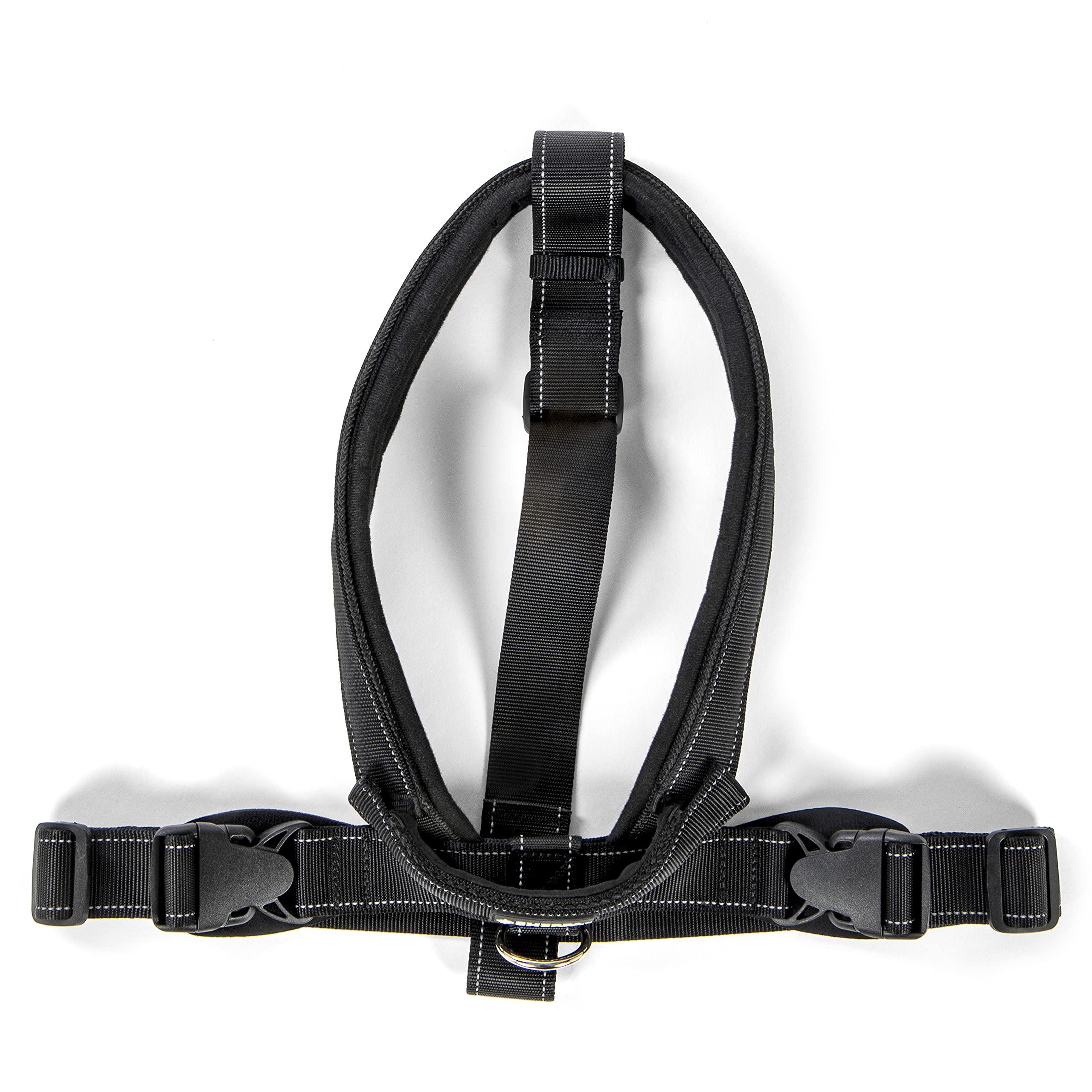 Sherpa Dog Harness, Built-In Quick Grab Handle, Padded - Black, Extra Large