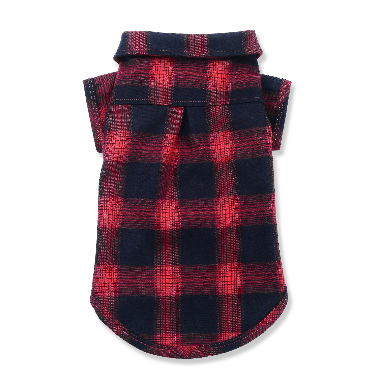 Koneseve Dog Shirt, Pet Plaid Clothes Shirt T-Shirt Sweater Matching Breathable For Small Medium Large Dog Cat Puppy Adorable Ca