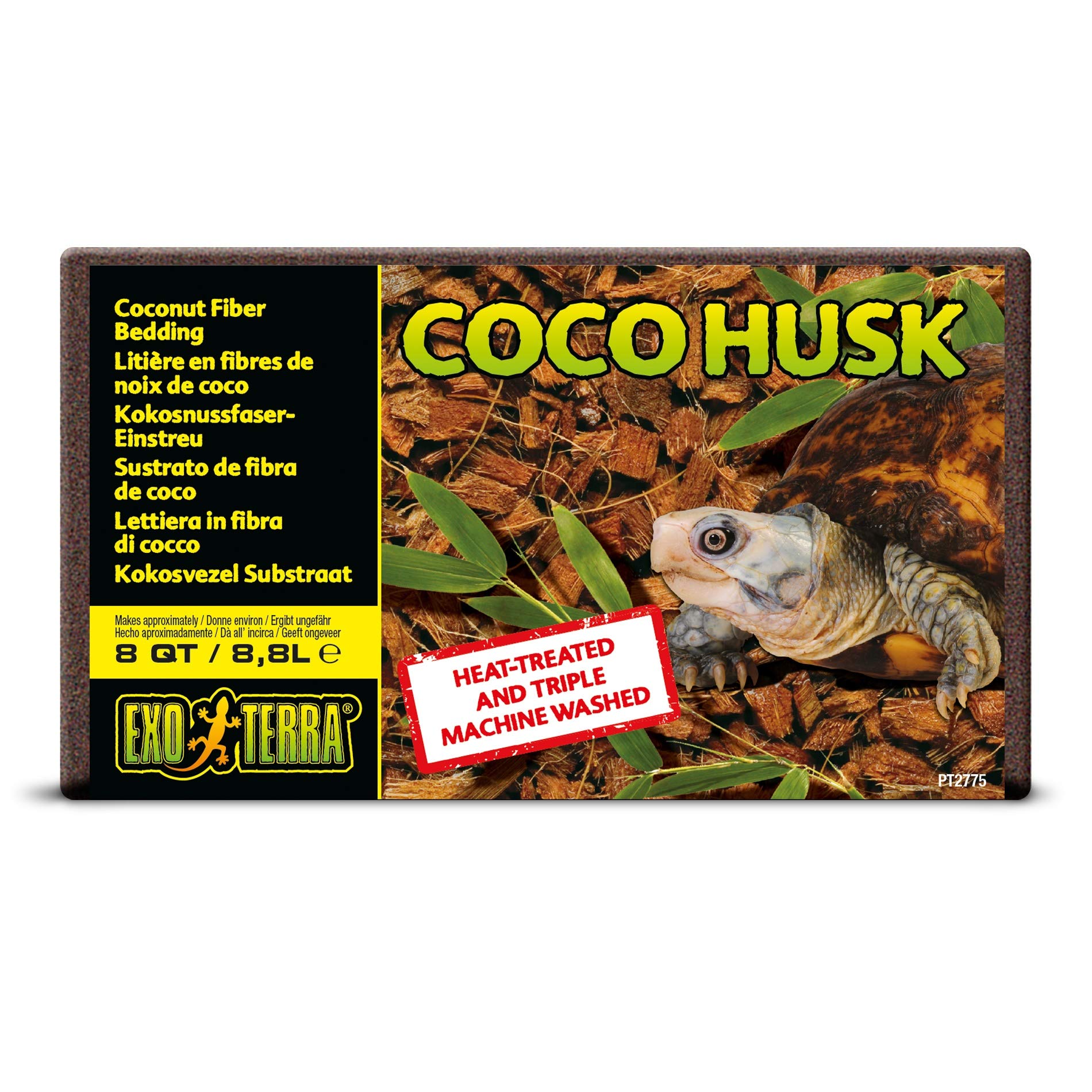 Exo Terra Coco Husk Terrarium Substrate, 8Quart