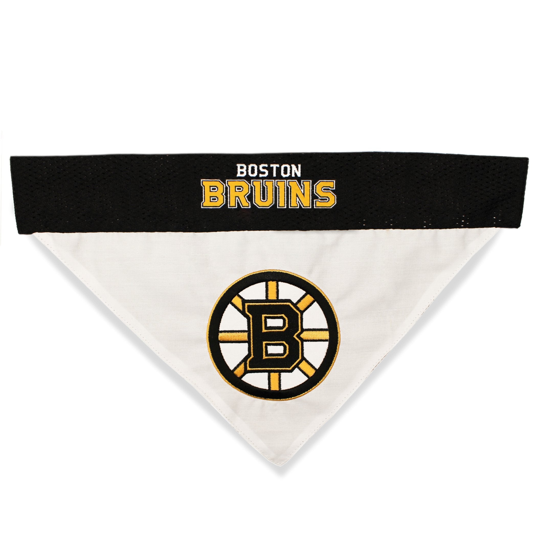 NHL Boston Bruins Bandana for Dogs & Cats, Large/X-Large. - Cute & Stylish Bandana! The Perfect Hockey Fan Scarf Bandana, Great