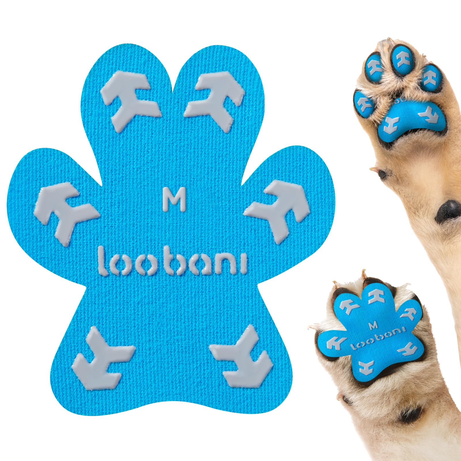 Anti-Slip Dog Toe Grips Pads,Dog Paw Protector Pads For Senior Dogs-Paw Grips Traction Pads,Dog Paw Stickers Help Dogs Walk On H