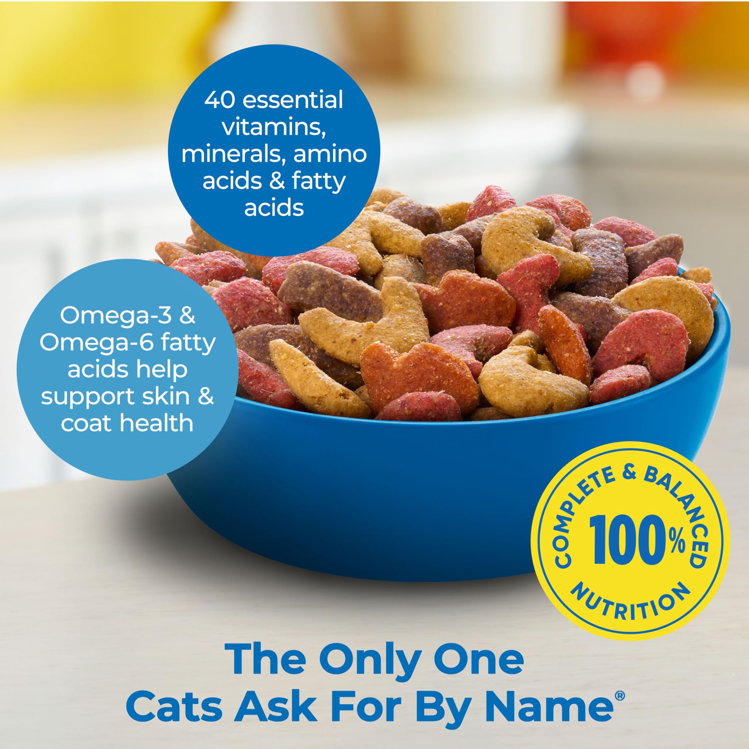 Meow Mix Seafood Medley Dry Cat Food, 3.15 Pound Bag (Pack of 4)