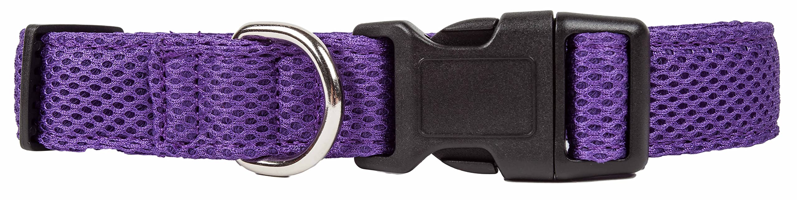 Pet Life 'Aero Mesh' 360 Degree Dual Sided Comfortable And Breathable Adjustable Mesh Dog Collar(D0102H70Hz7.)