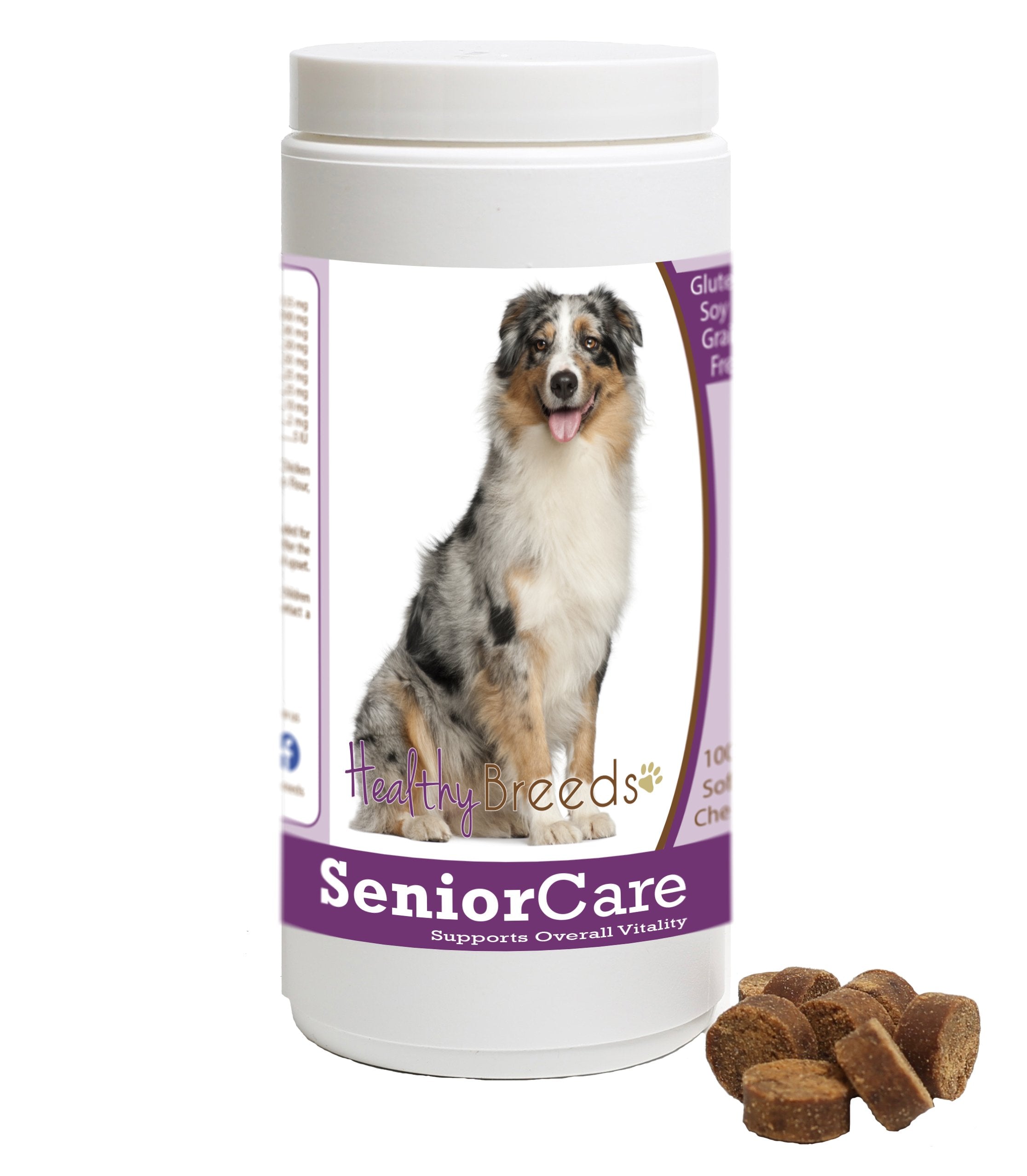 Healthy Breeds Australian Shepherd Senior Dog Care Soft Chews 100 Count