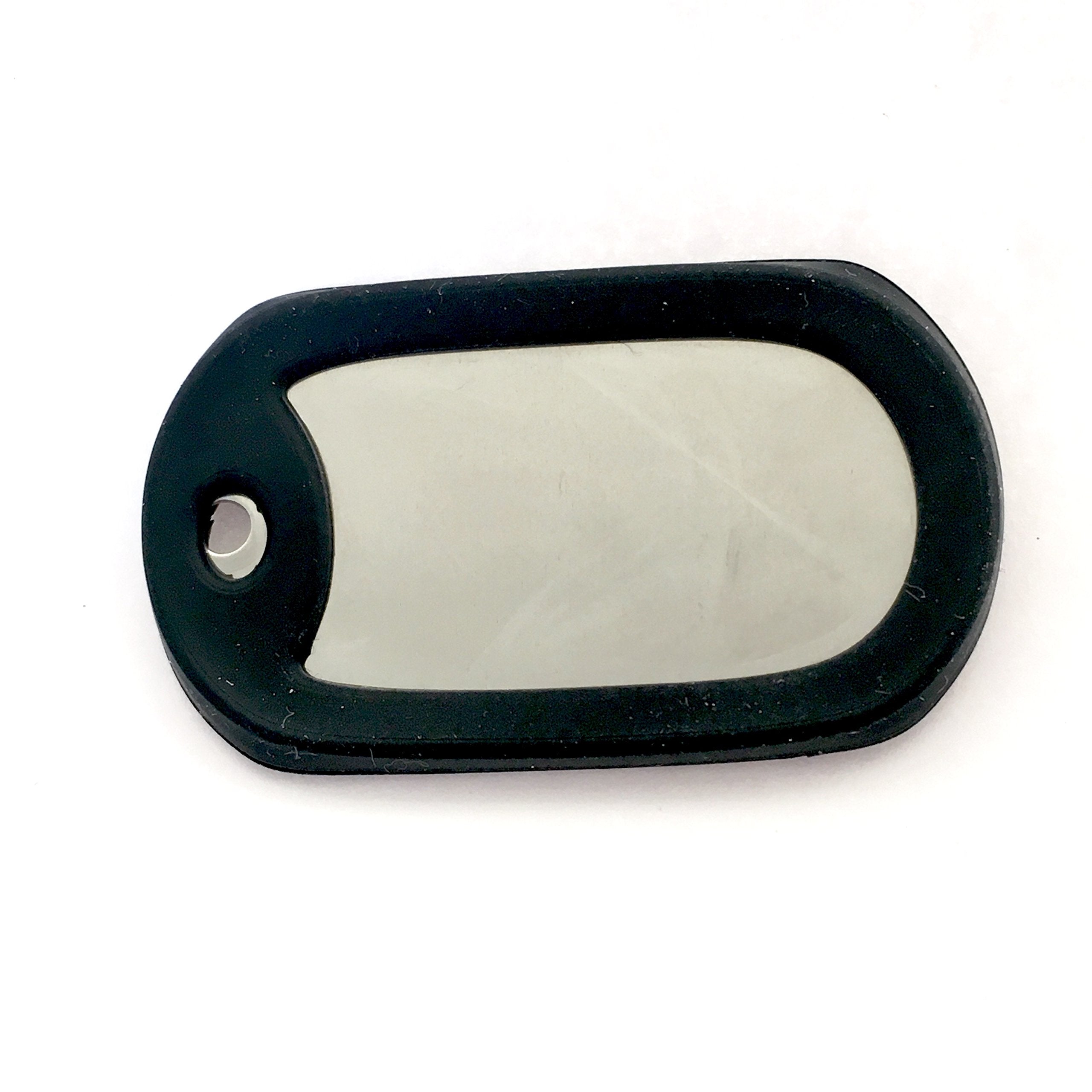 10 - Black Silencers For Our Authentic Military Dog Tags.