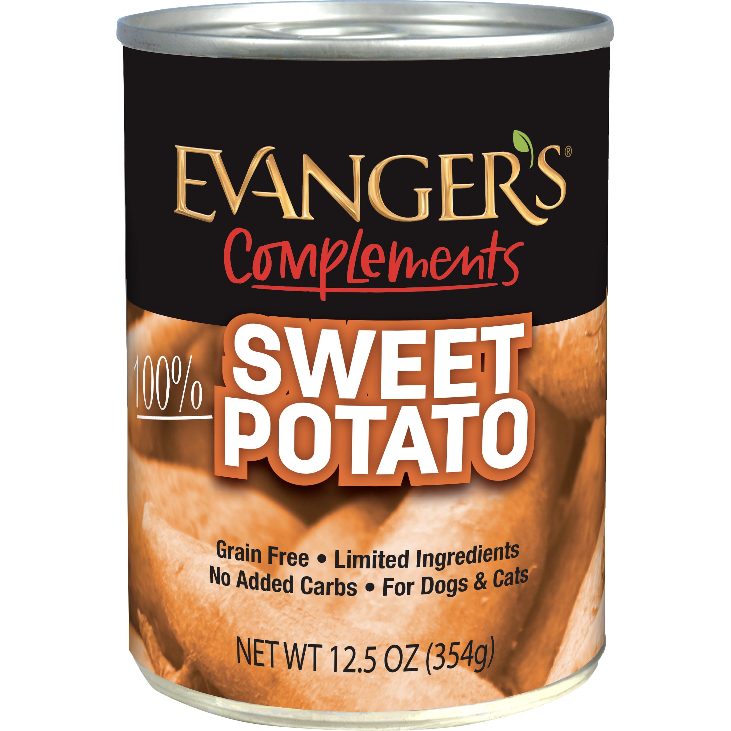 Evangers Complements Sweet Potato for Dogs & Cats - 12, 12.5 oz Cans