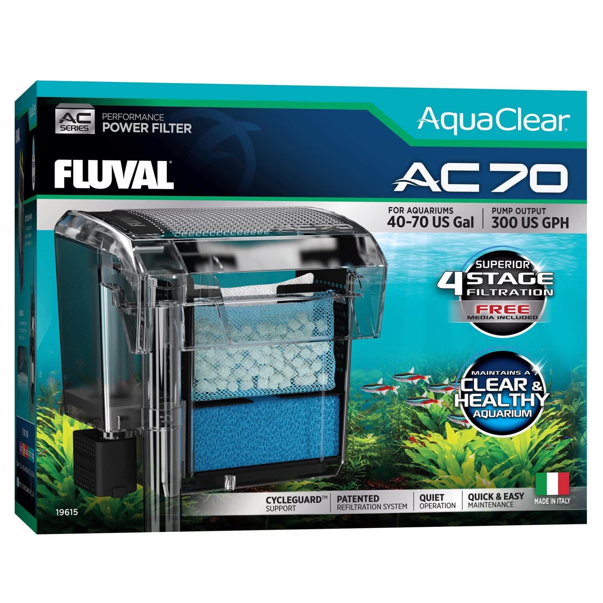 Fluval - Media Maintenance Kit For Ac70 Power Filter - For Use In Freshwater & Saltwater Aquariums