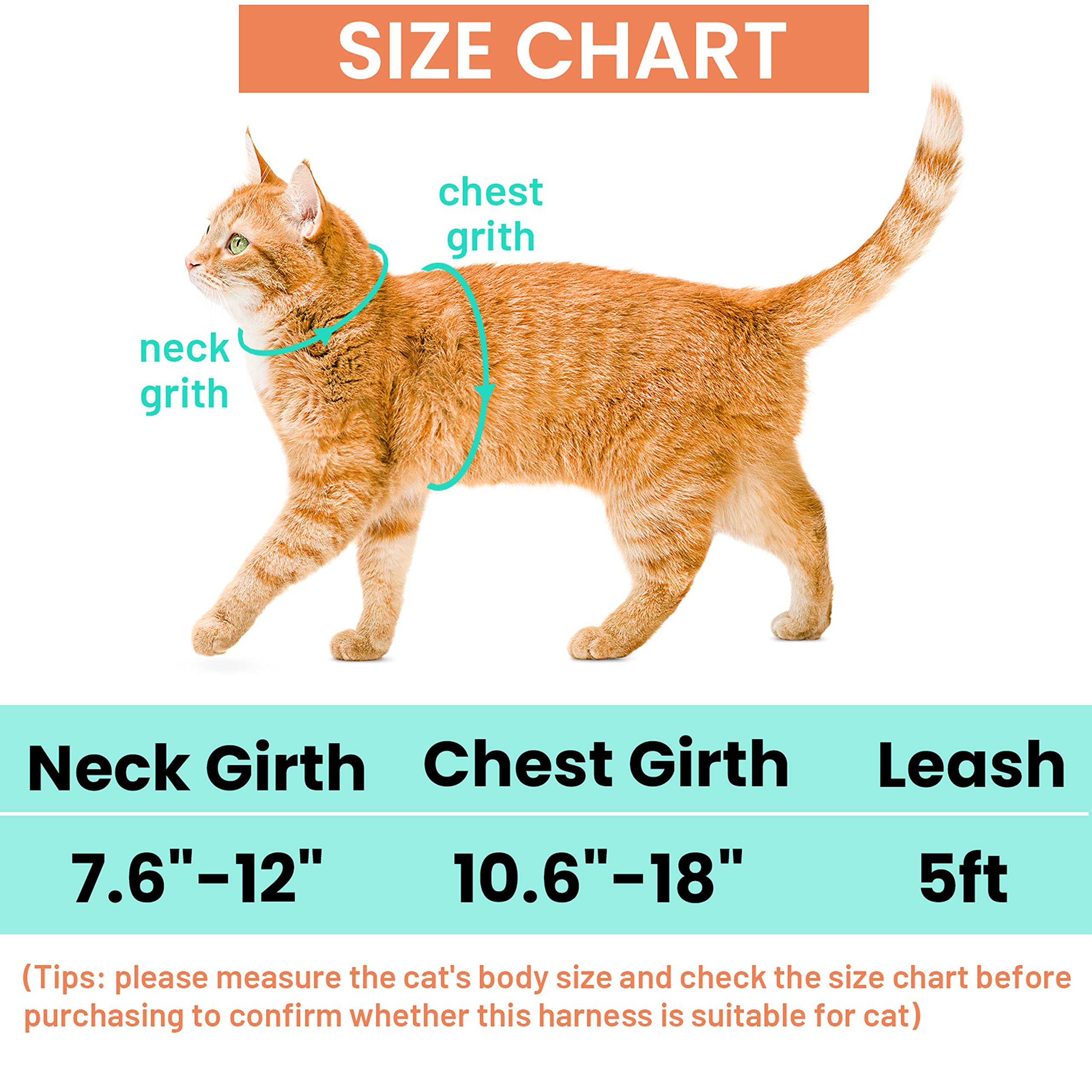 Cat Harness And Leash Escape Proof For Walking Travel Outdoor - Cute Floral Nylon Adjustable Cute Cat Harness Leash Set With Air