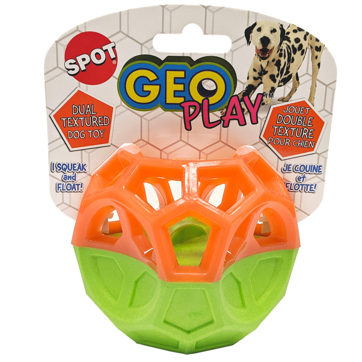 Spot Geo Play Dual Texture Dog Toy Cube