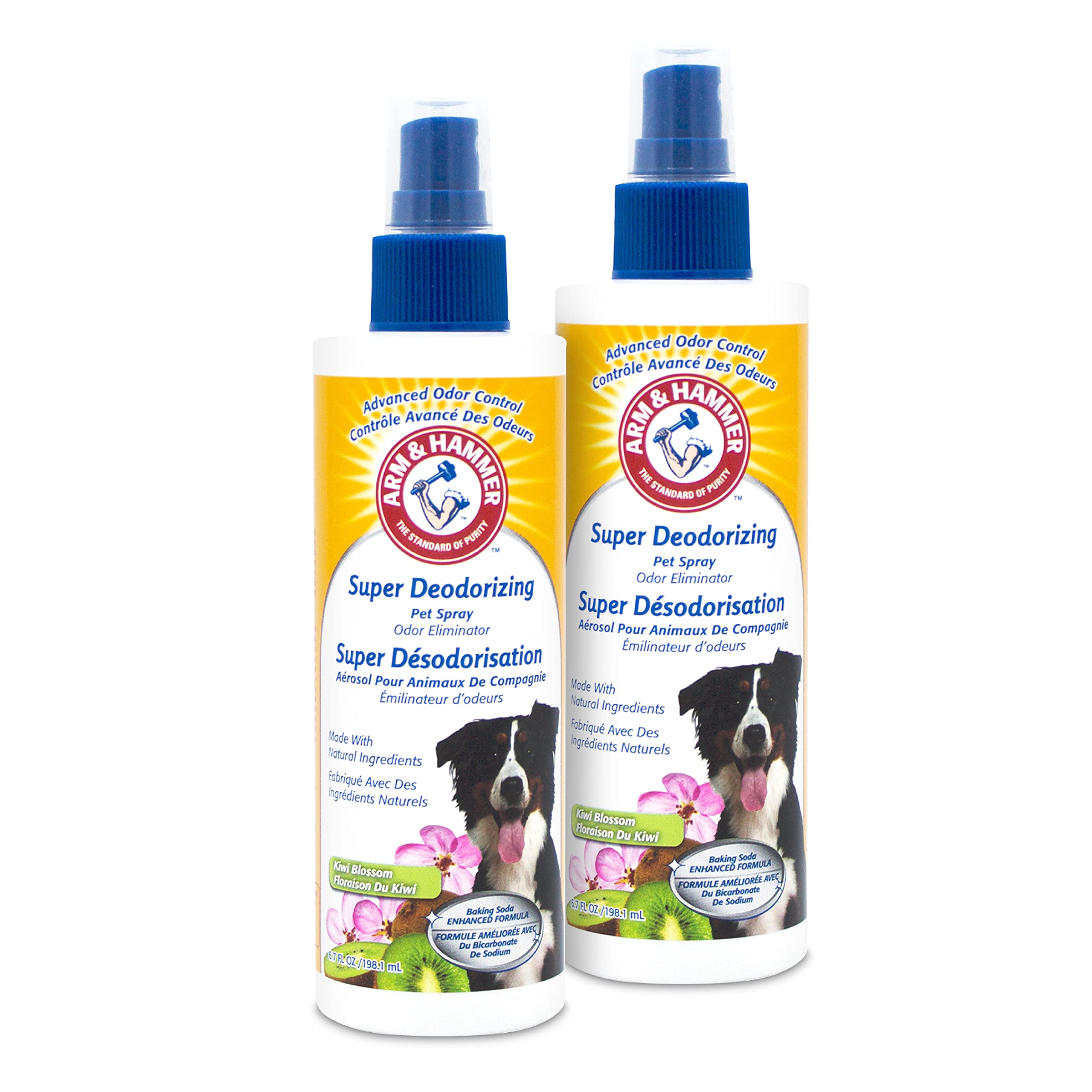 Arm & Hammer For Dogs Super Deodorizing Spray For Dogs | Best Odor Eliminating Spray For All Dogs & Puppies | Fresh Kiwi Blossom