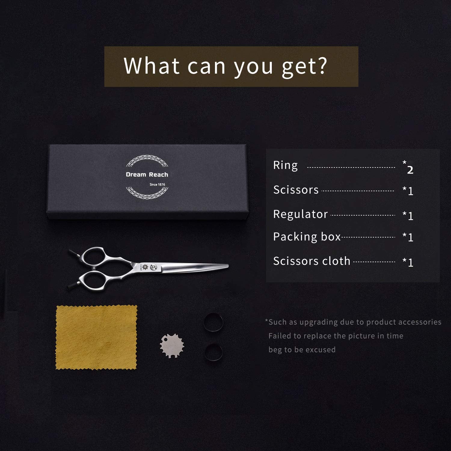 Grooming Pet Shear, 6.5 Inch Upword Curved Scissors, Curved Shears For Cat Shears And Small Dog Shears Or Any Breed Trimming Cuts, Design For Professional Pet Groomer