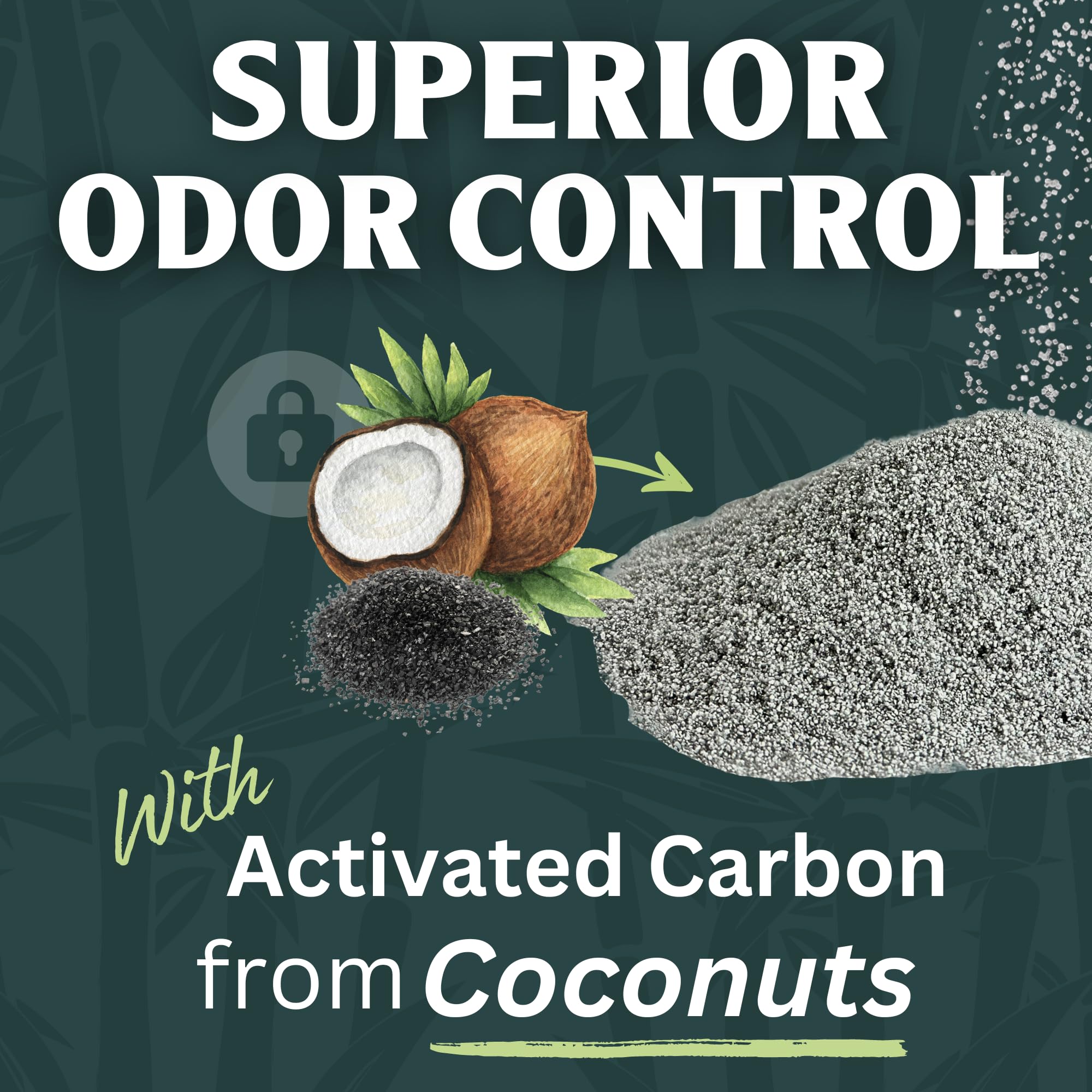 Sprinkle & Sweep Litter Box Deodorizer - Cat Litter Deodorizer Non Toxic And Safe For Kittens - Instantly Eliminates Foul Smells