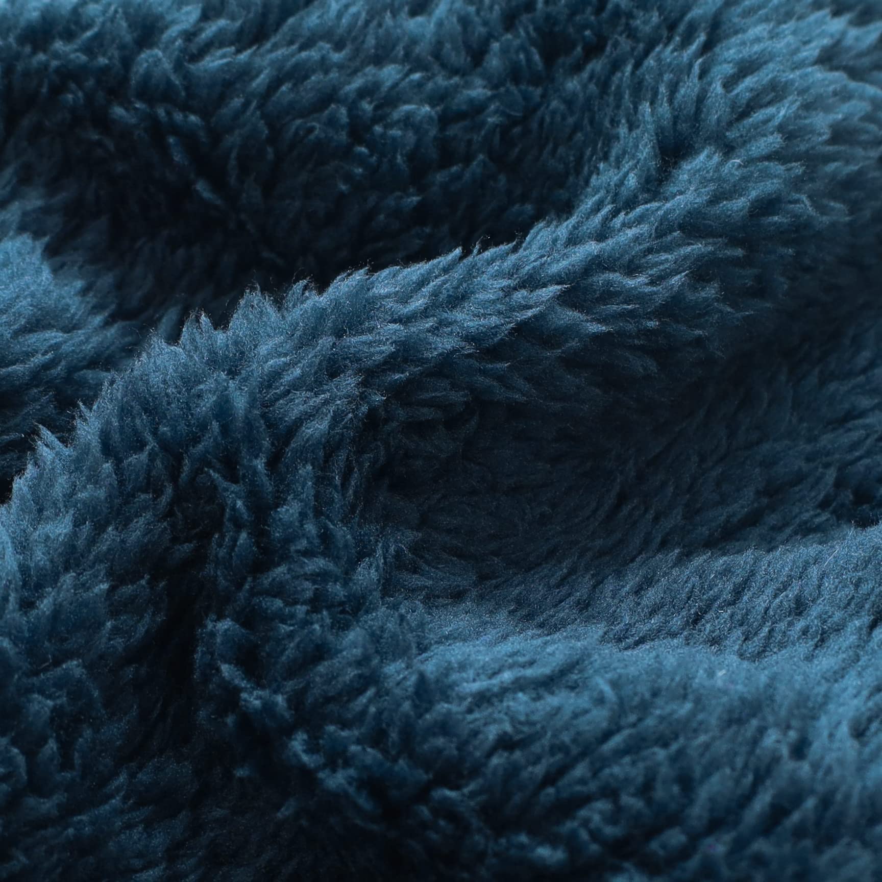 Fitwarm Dog Fuzzy Velvet Pajamas, Dog Winter Clothes For Small Dogs Boy Girl, Pet Jumpsuit, Cat Apparel, Blue, Xl