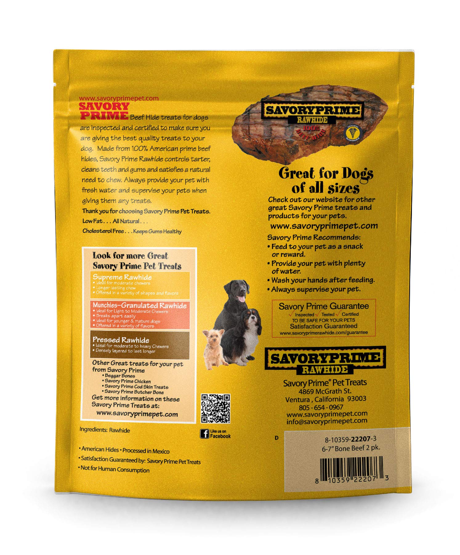 KNOTTED BEEF BONE6-7 (Pack of 1)