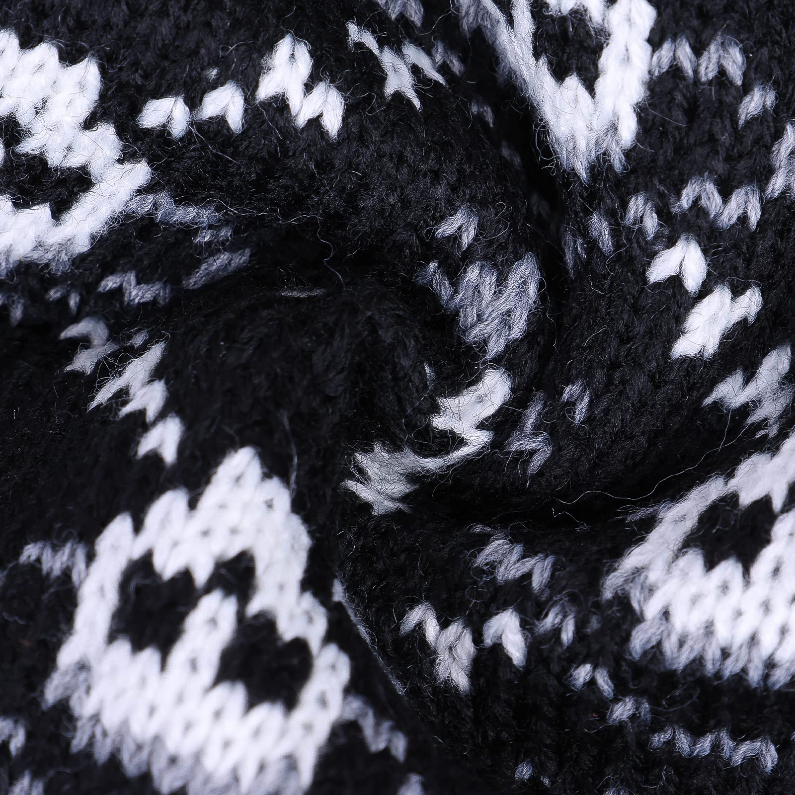 Cutebone Skull Dog Sweater - Black Dog Sweatshirt With Leash Hole For Medium Puppies