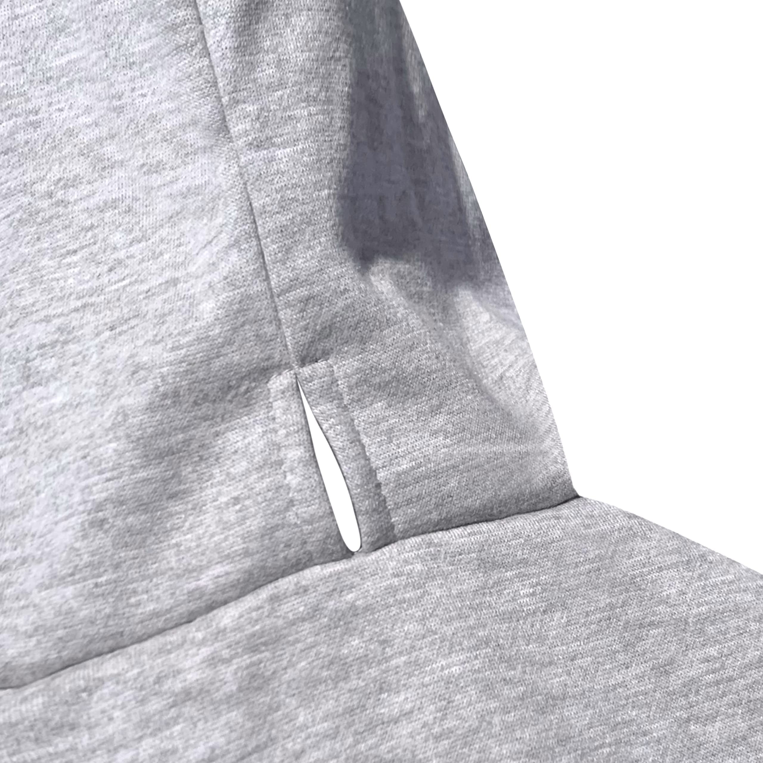 Arunners Extra Large Dog Clothes Hoodies Zip Up Sweaters For Big Dogs Labrador German Shepherd Grey 3Xl