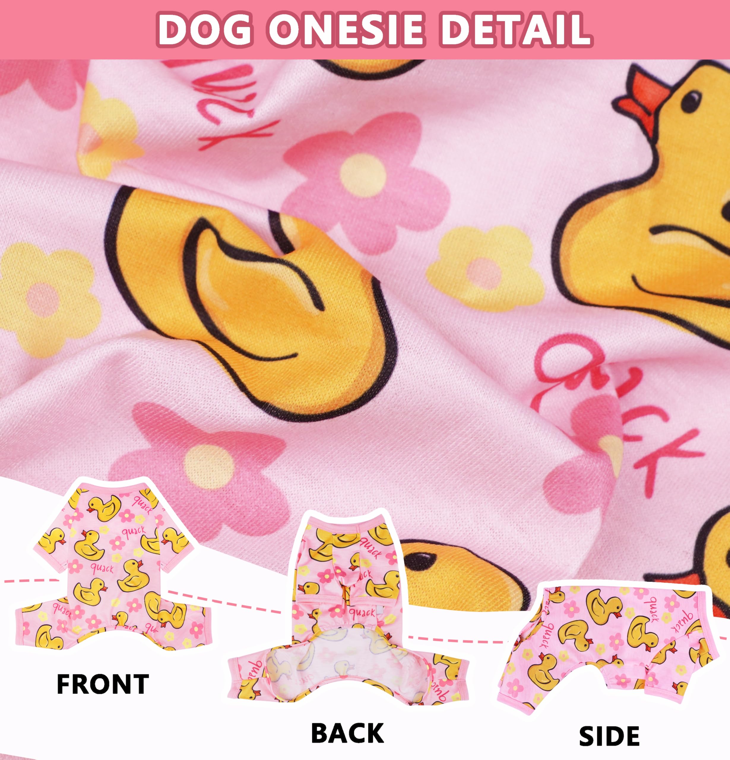 Dog Pajamas Summer Dog Clothes For Small Medium Dogs Boy Girl Doggy Pjs Cute Doggie Onesie Breathable Puppy Clothes Soft Stretch