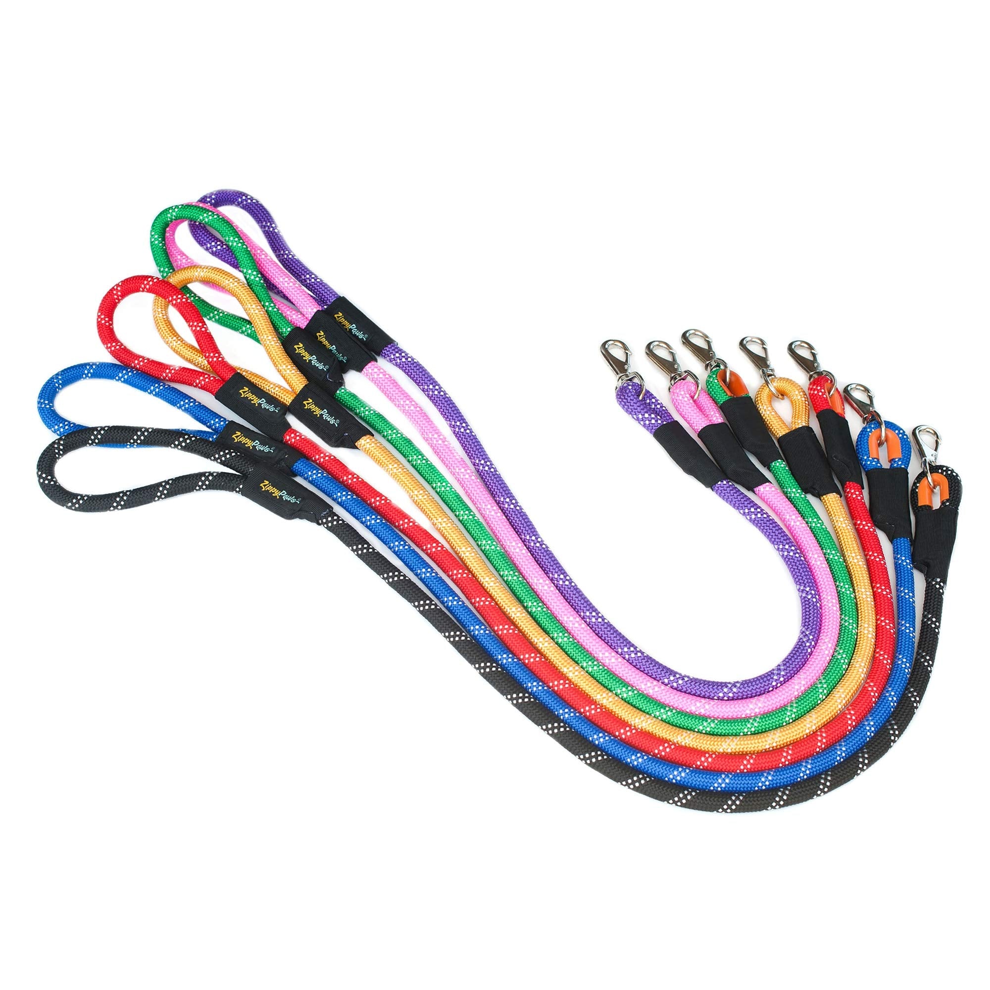 ZippyPaws Dog Leash - 6 Feet, Red, Durable Material, Model ZP308