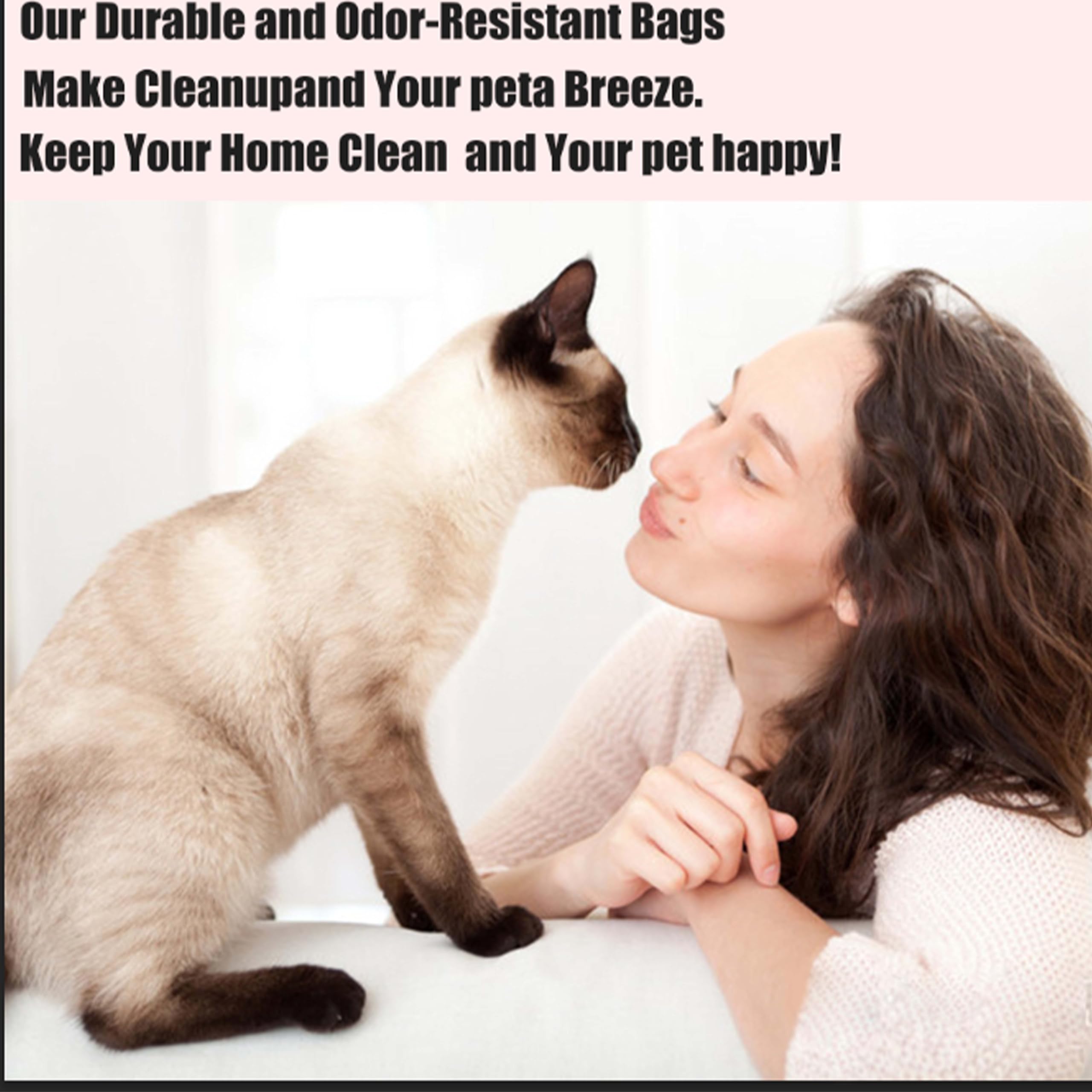 Cat Litter Box Liners For Petsnowy Snow+ Cat Litter Box, 60 Pcs Self-Sealing Waste Drawer Bags For Automatic Cat Litter Box (60