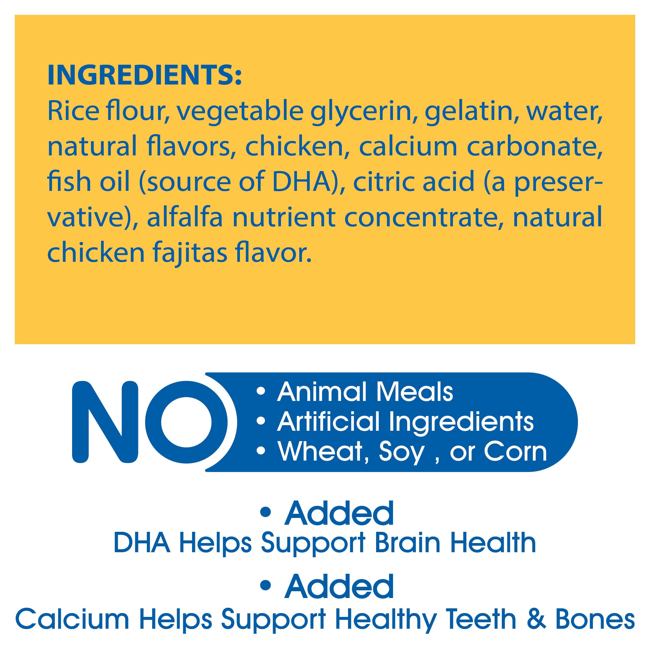 N-Bone Puppy Teething Rings Taste of Texas Chicken Fajitas Flavor 3 Count