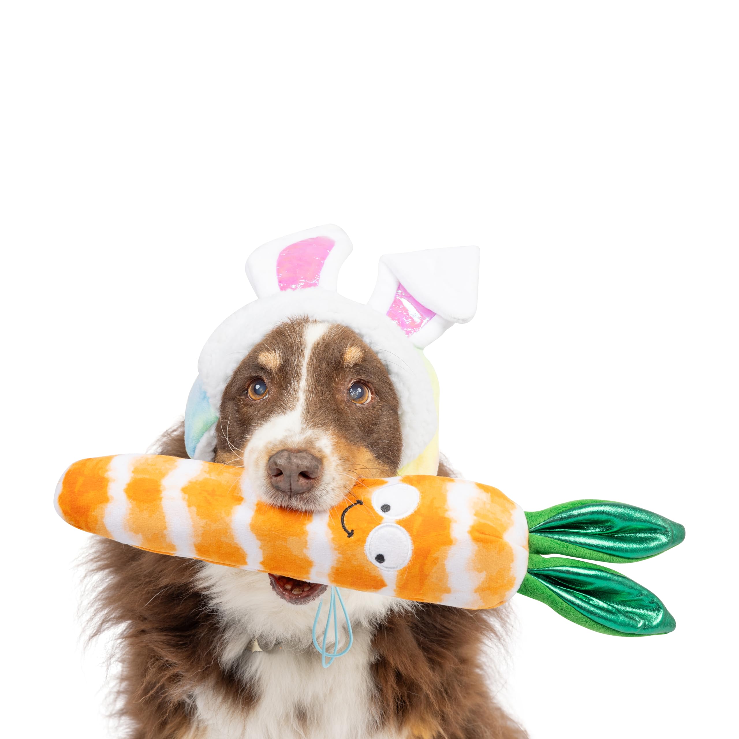 Huxley & Kent Pet Hat - Bunny Ears (Small) - Fun Easter Spring Holiday Hat For Dogs/Cats - Cute, Comfortable And Fun - Snugfit S