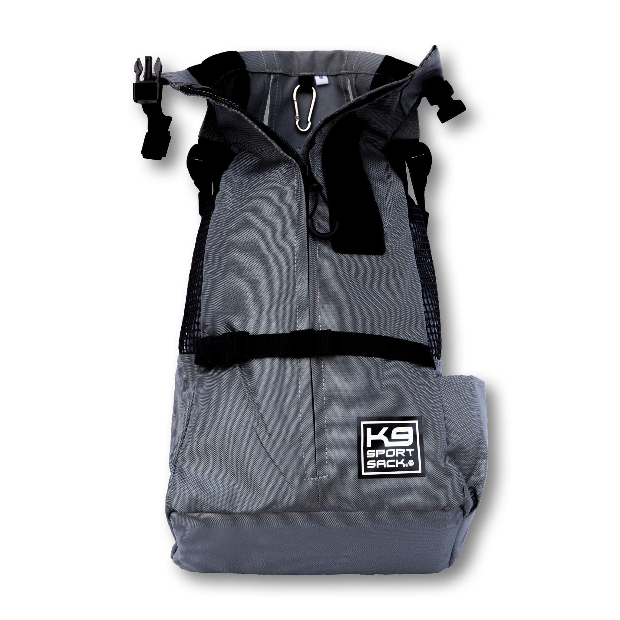 K9 Sport Sack Trainer | Dog Carrier Dog Backpack For Pets (Medium, Irongate)