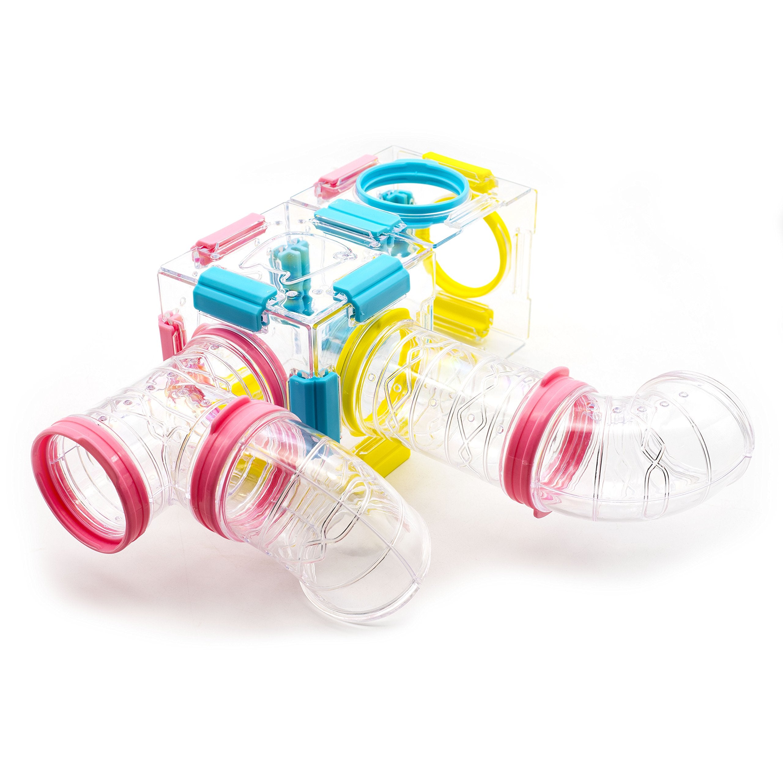 94 Pcs Diy Hamster Tunnel And Playground Module, Tube House Platform Excercise For Mouse Hamster And Other Small Animals