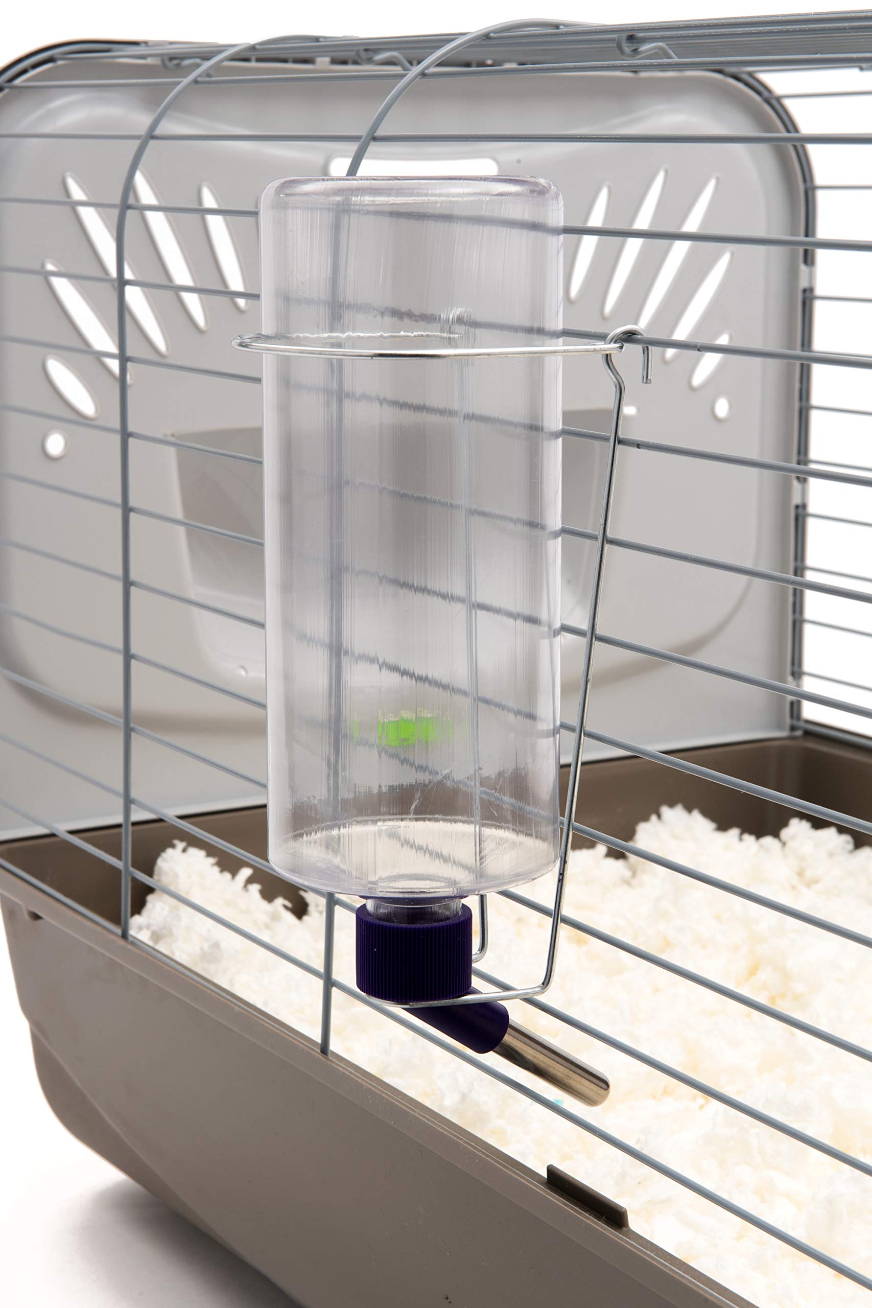 Lixit 32Oz Weather Resistant Water Bottles With Heavy Duty Mount For Rabbits And Ferrets (Clear)