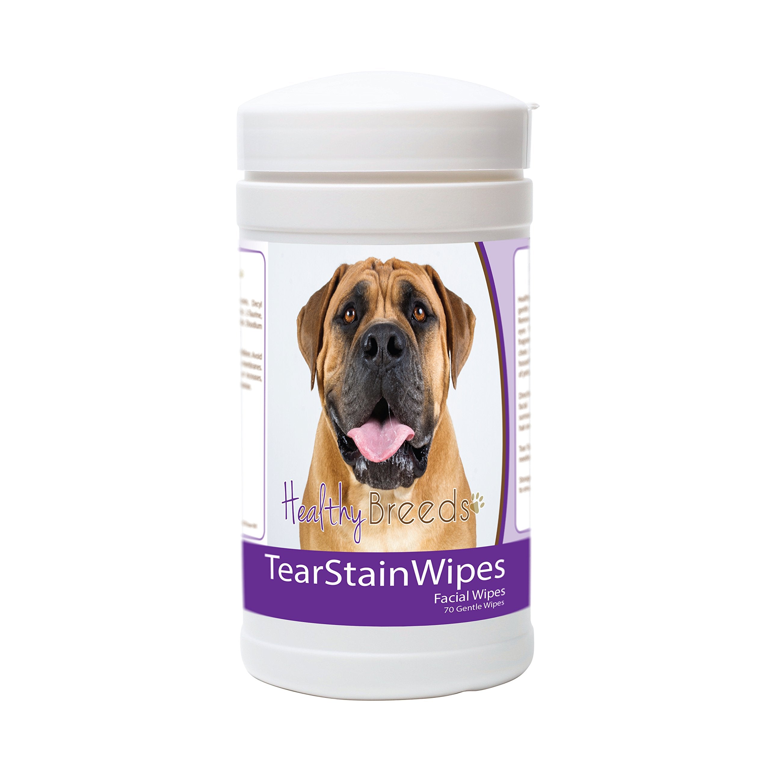 Healthy Breeds Boerboel Tear Stain Wipes 70 Count