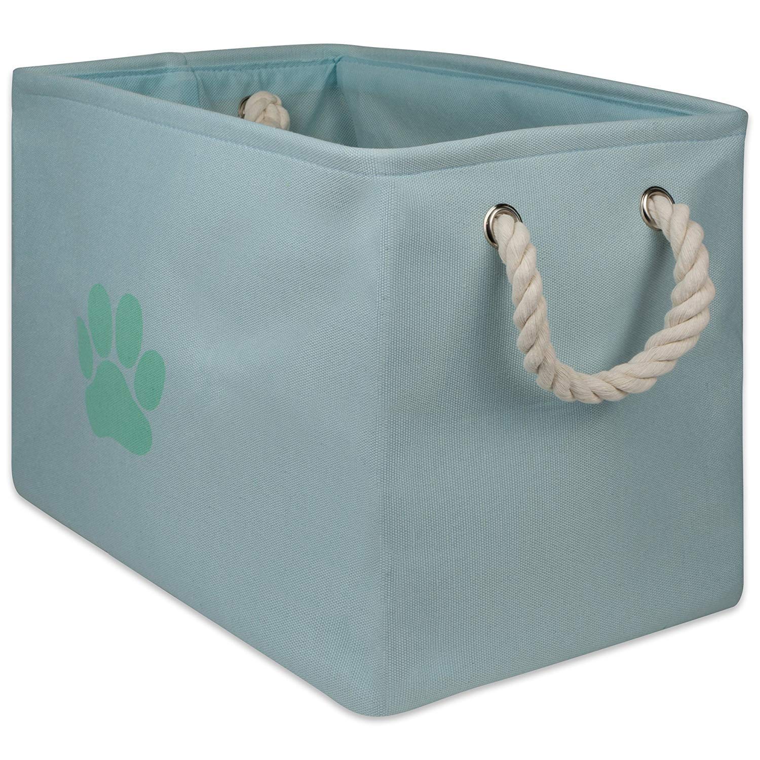 Bone Dry Pet Storage Collection Collapsible Bin, Rose, Medium Rectangle