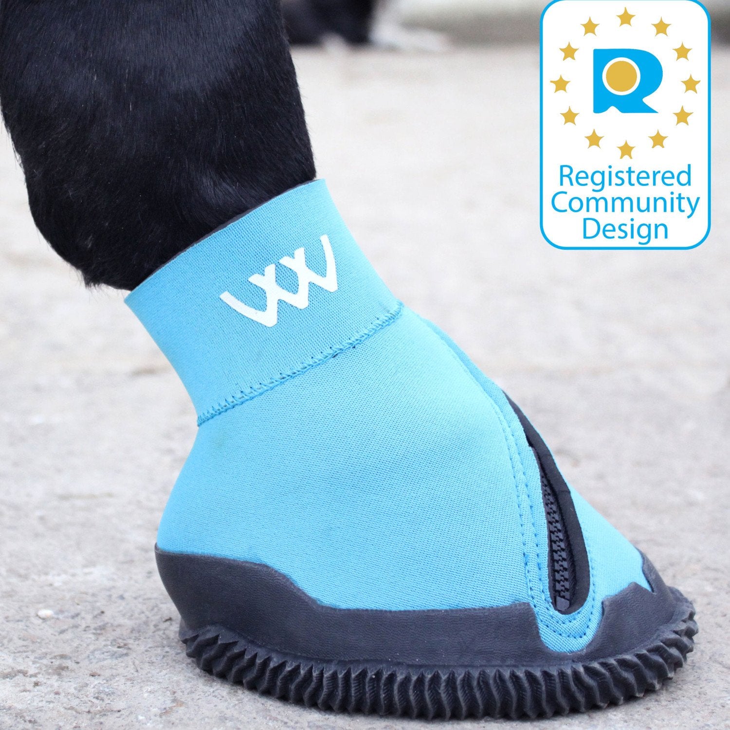 Woof Wear Medical Hoof Boots Boot Blue - Close Fitting Medical Hoof Boot