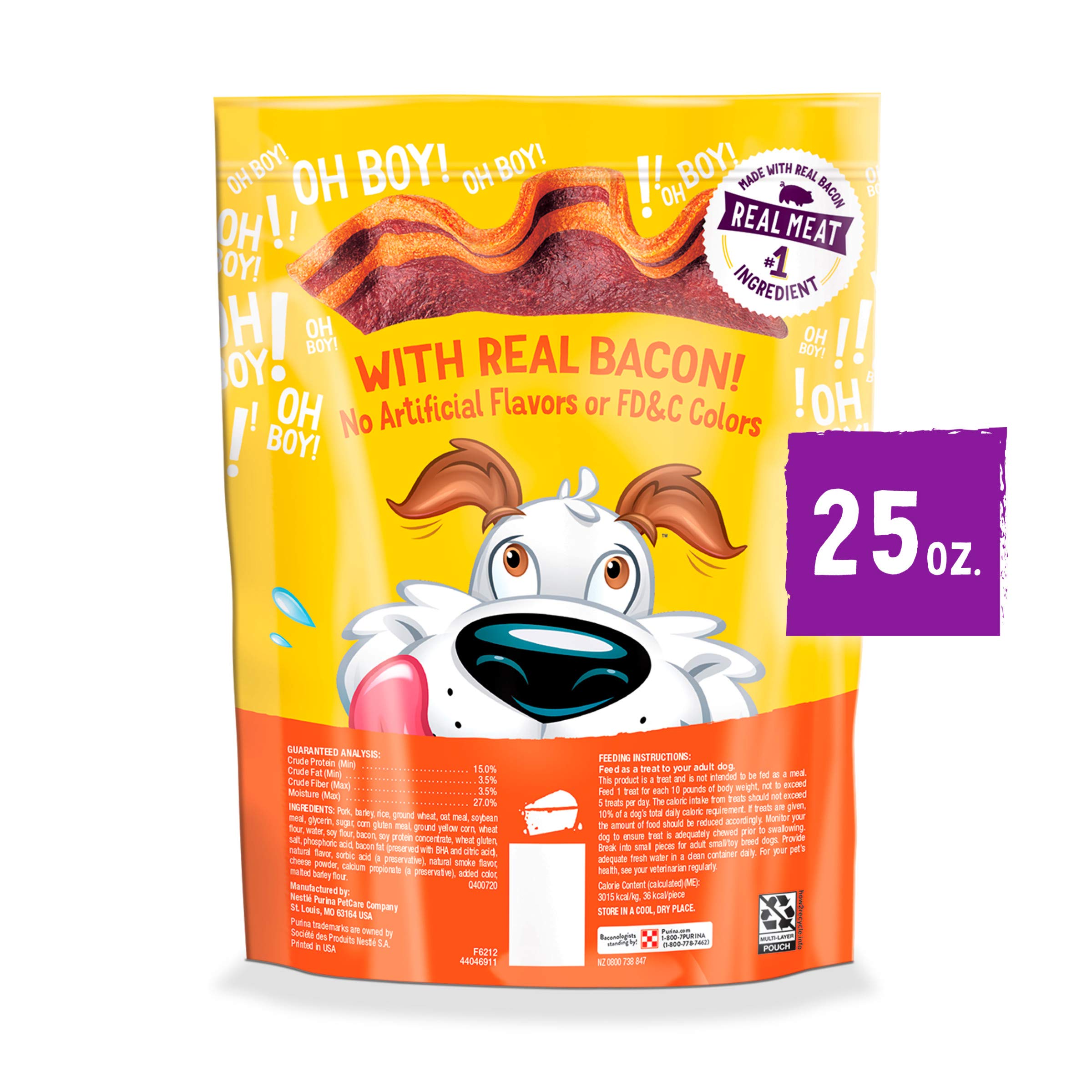 Purina Beggin Strips With Real Meat Dog Training Treats With Bacon and Cheese Flavors