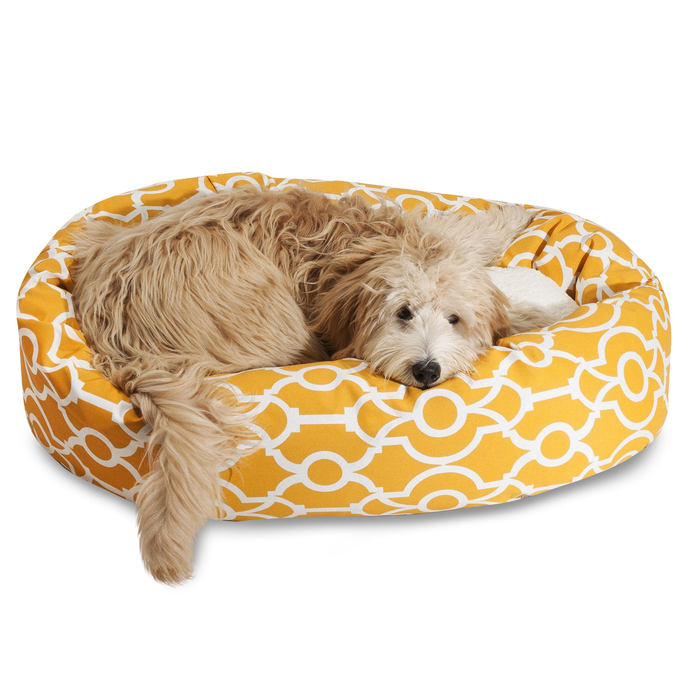 Majestic Pet 32' Athens Citrus Sherpa Bagel Bed