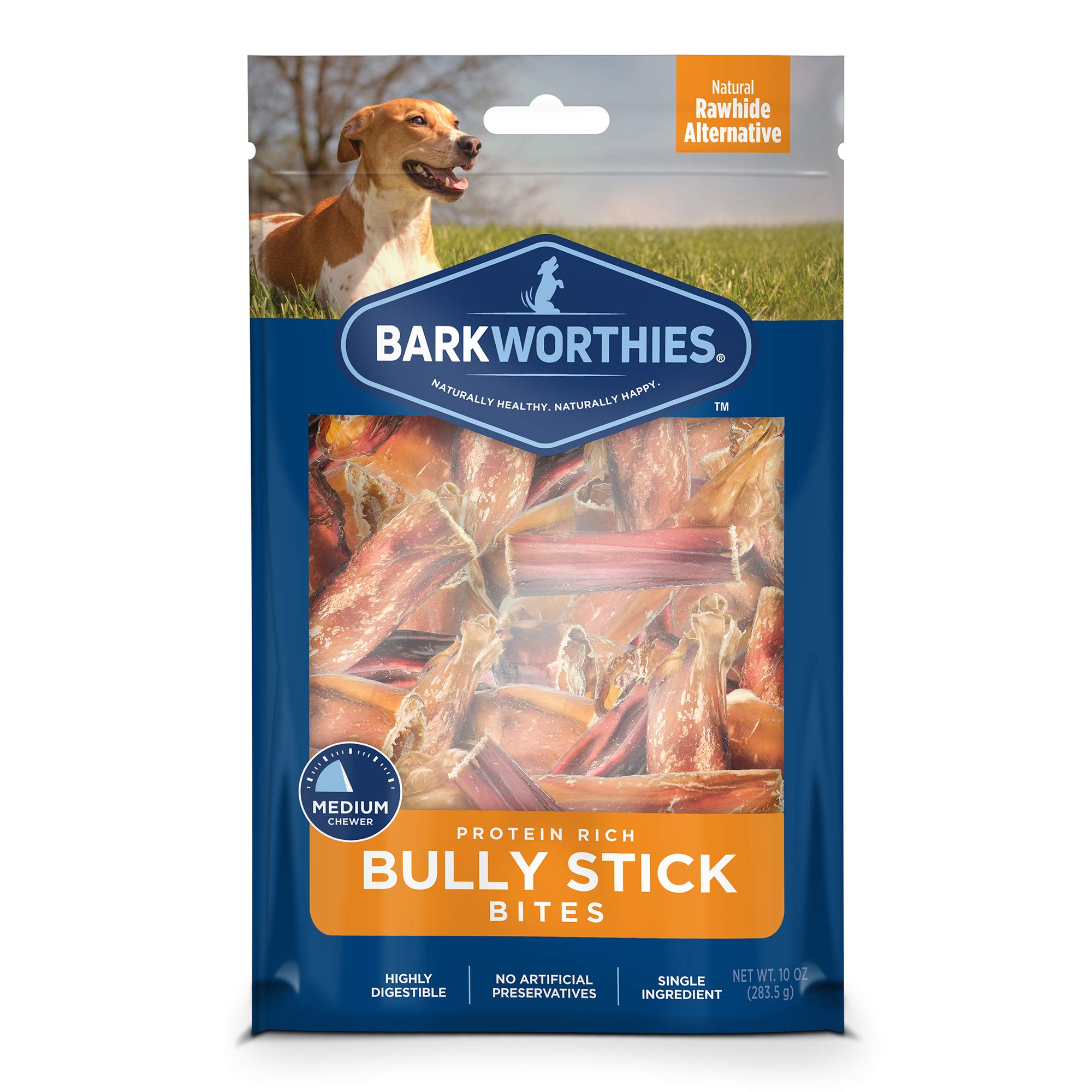 Barkworthies Bully Bites Dog Treats; 16Oz Bag
