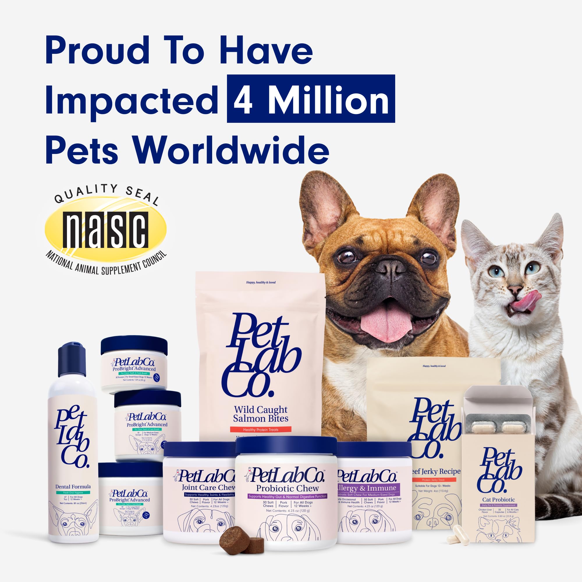 PetLab Co. Probiotics for Dogs, Support Gut Health, Occasional Diarrhea, Digestive Health & Seasonal Allergies - Pork Flavor - 3