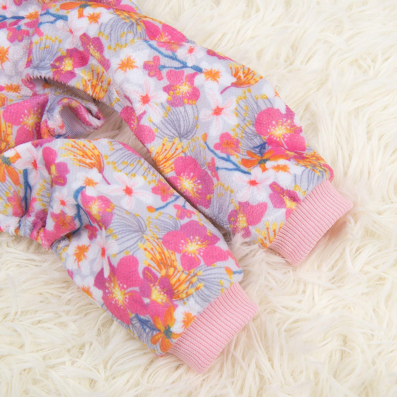 Cutebone Soft & Stretchy Dog Pajamas - Cozy Pet Jammies Breathable Jumpsuit For Small Dogs - All-Season Comfy Outfit Easy-On Pul