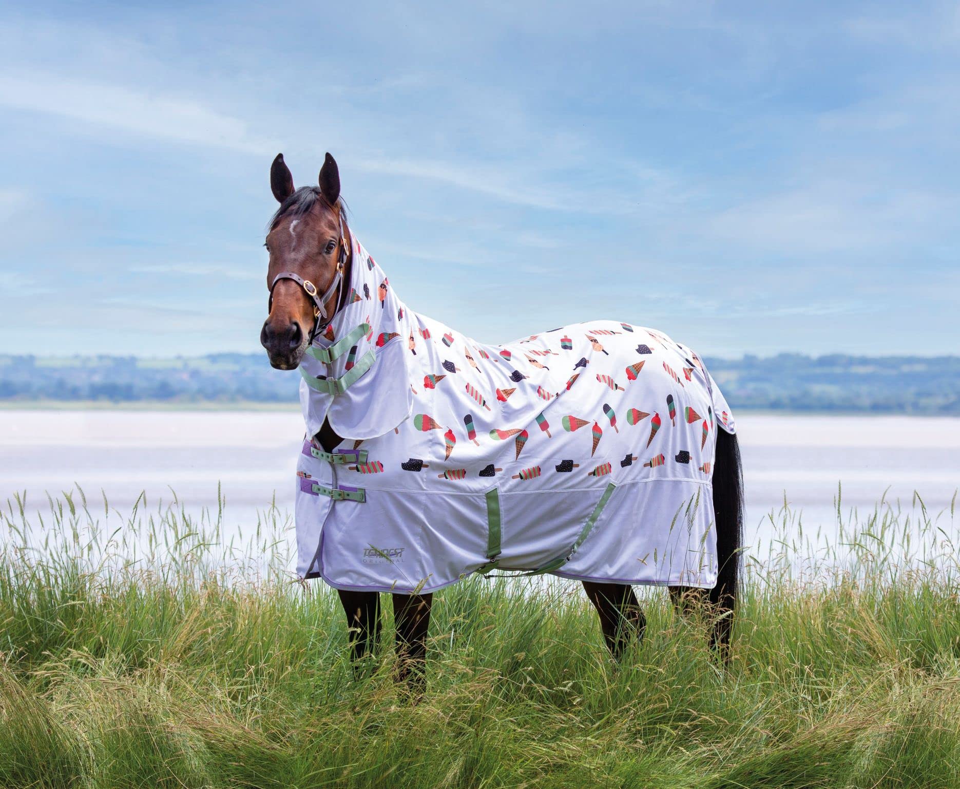 Tempest Original Horse Fly Sheet (Ice Cream, 78'')